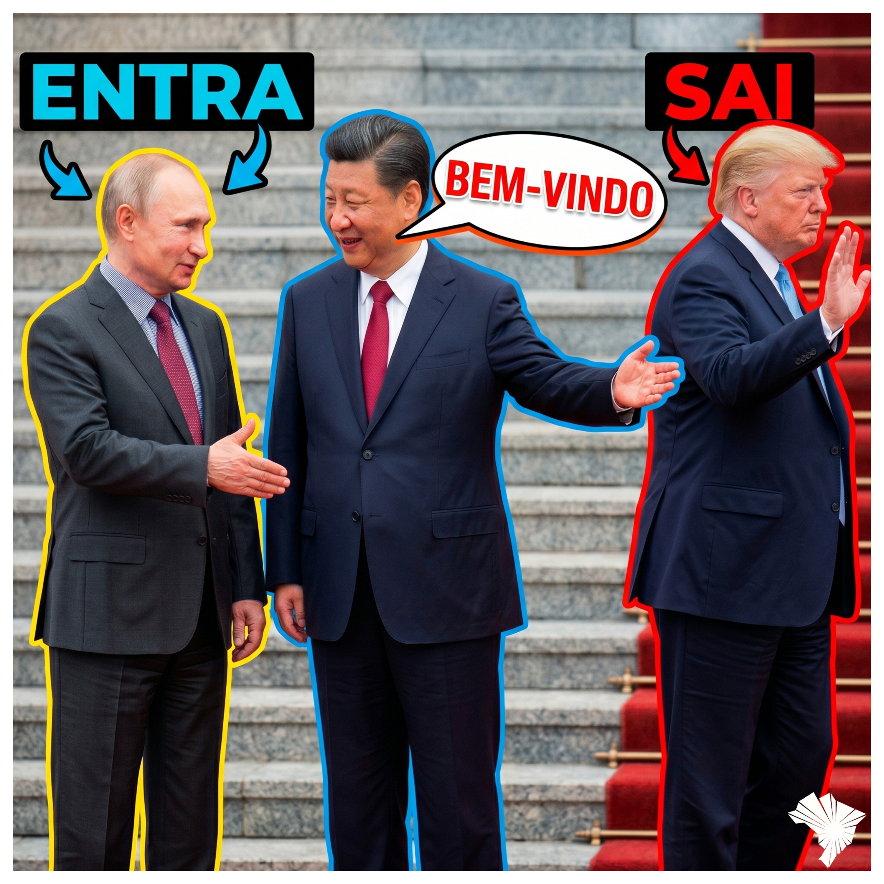 A China recebeu Trump e Putin na mesma semana — e saiu ganhando dos dois