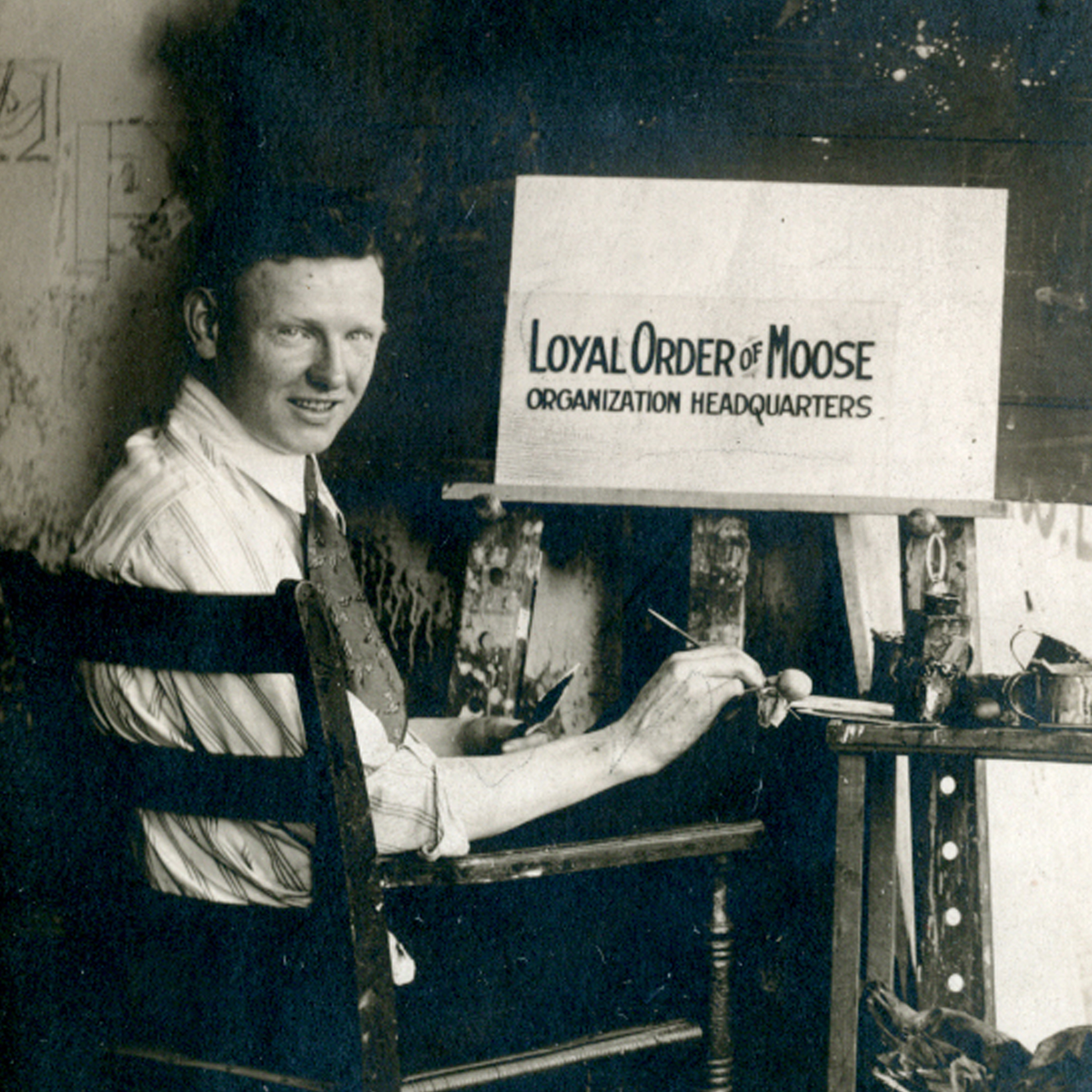 Coffee With a Sign Painter