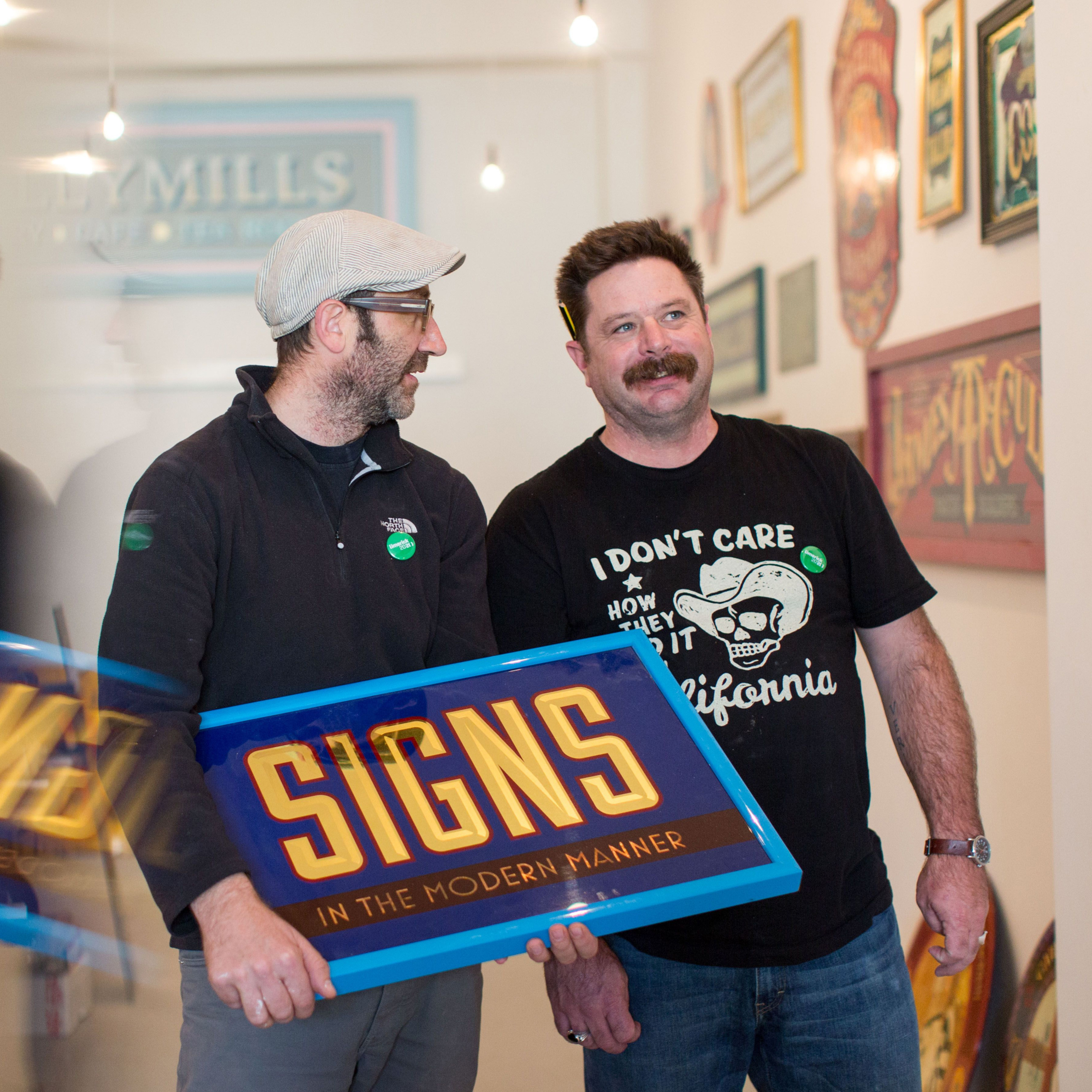 Coffee With a Sign Painter