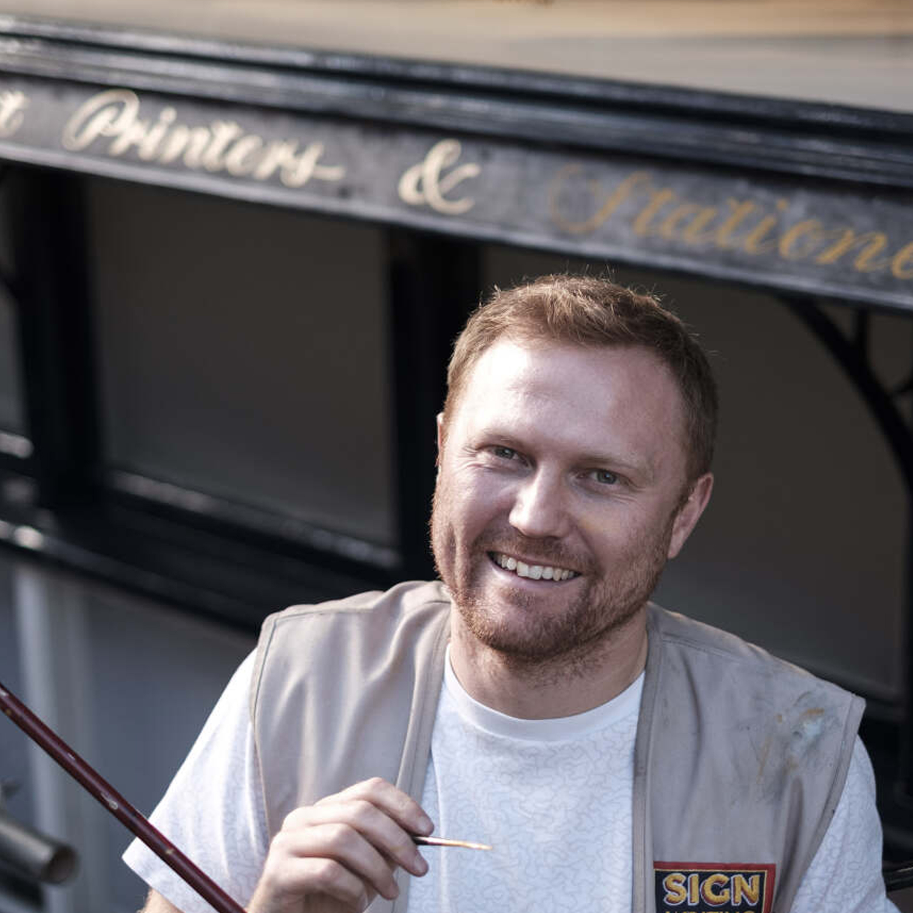 Coffee With a Sign Painter