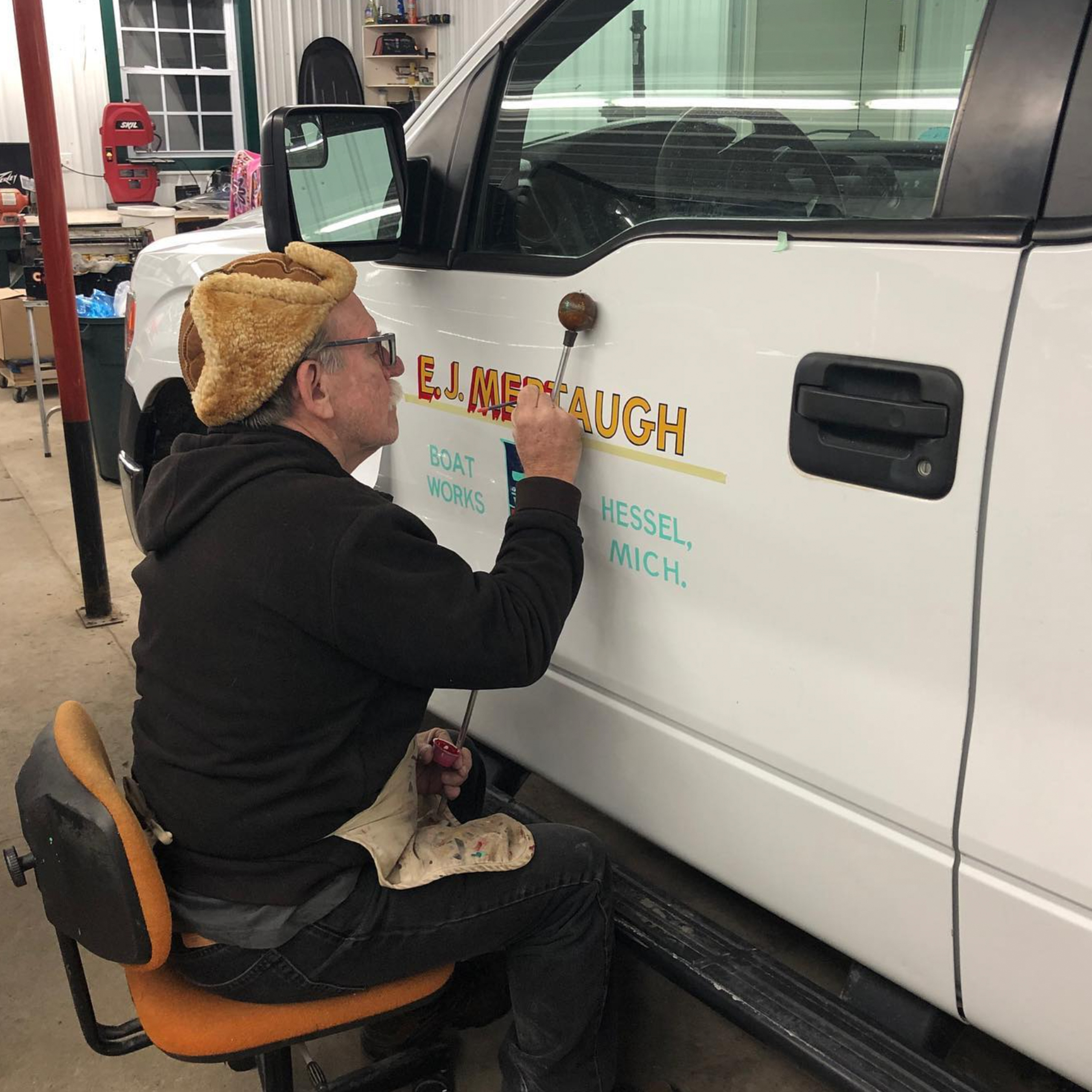 Coffee With a Sign Painter