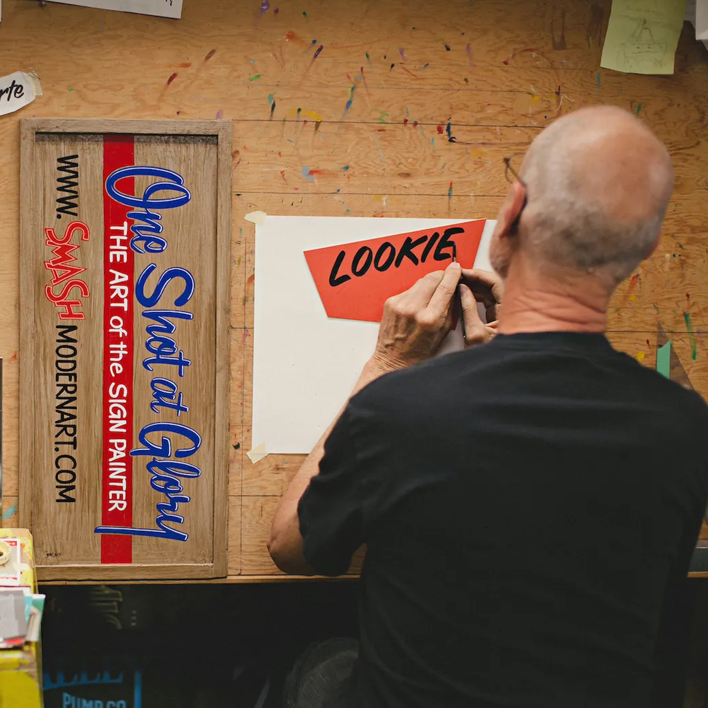 Coffee With a Sign Painter