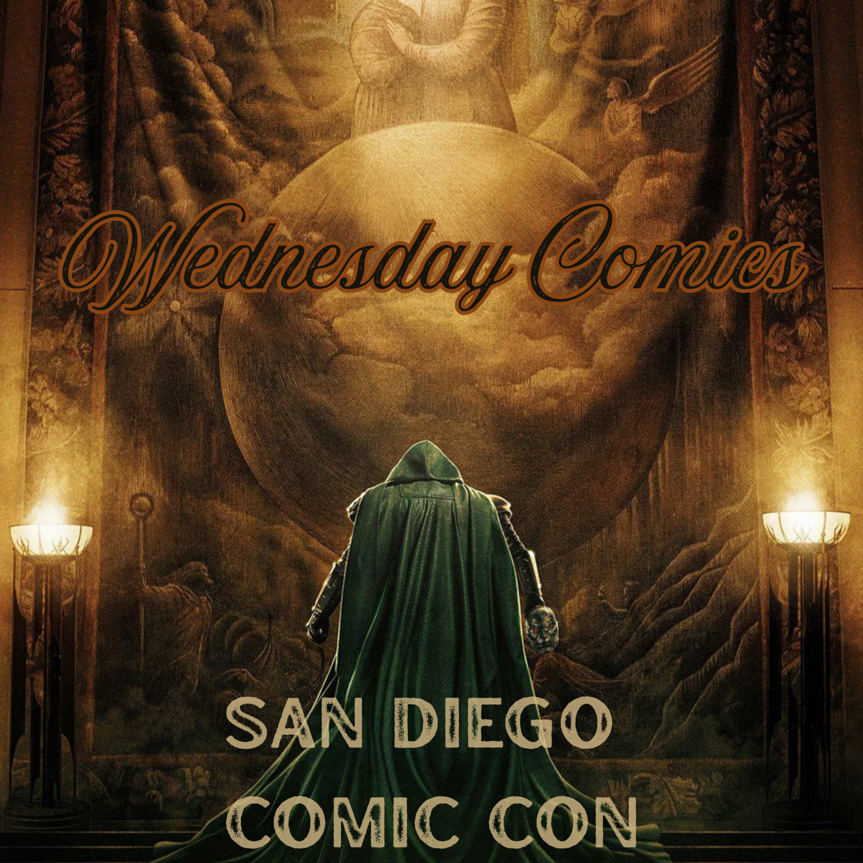 San Diego Comic Con episode artwork