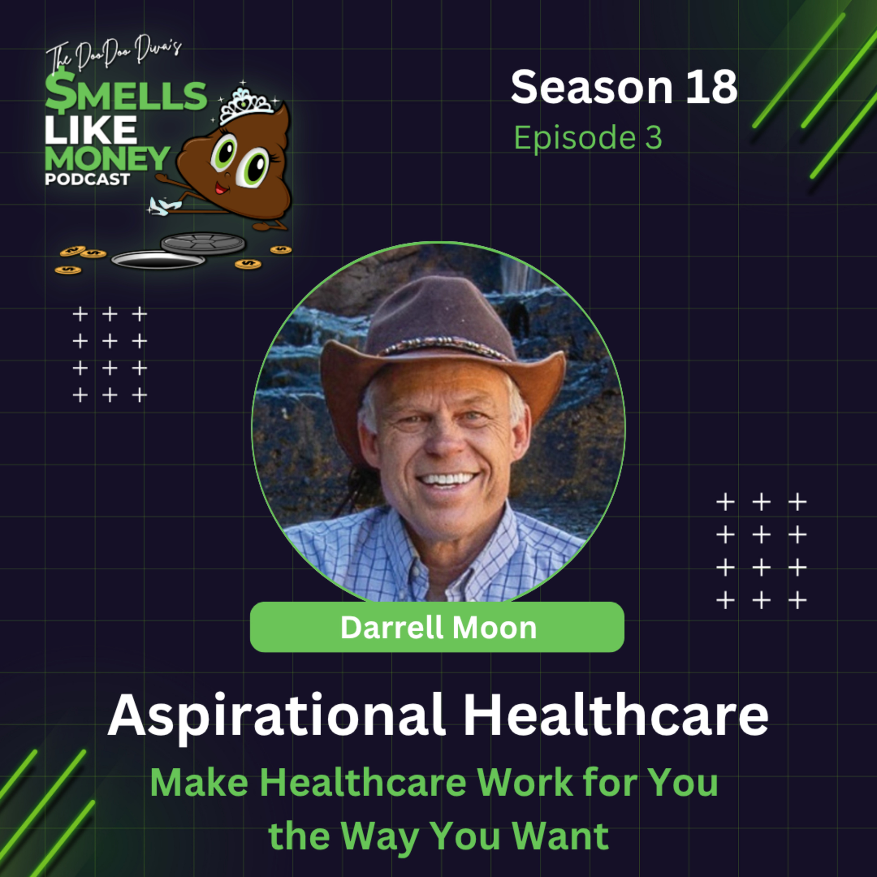 S18 E3: Aspirational Healthcare: Make Healthcare Work for You the Way You Want with Darrell Moon episode artwork
