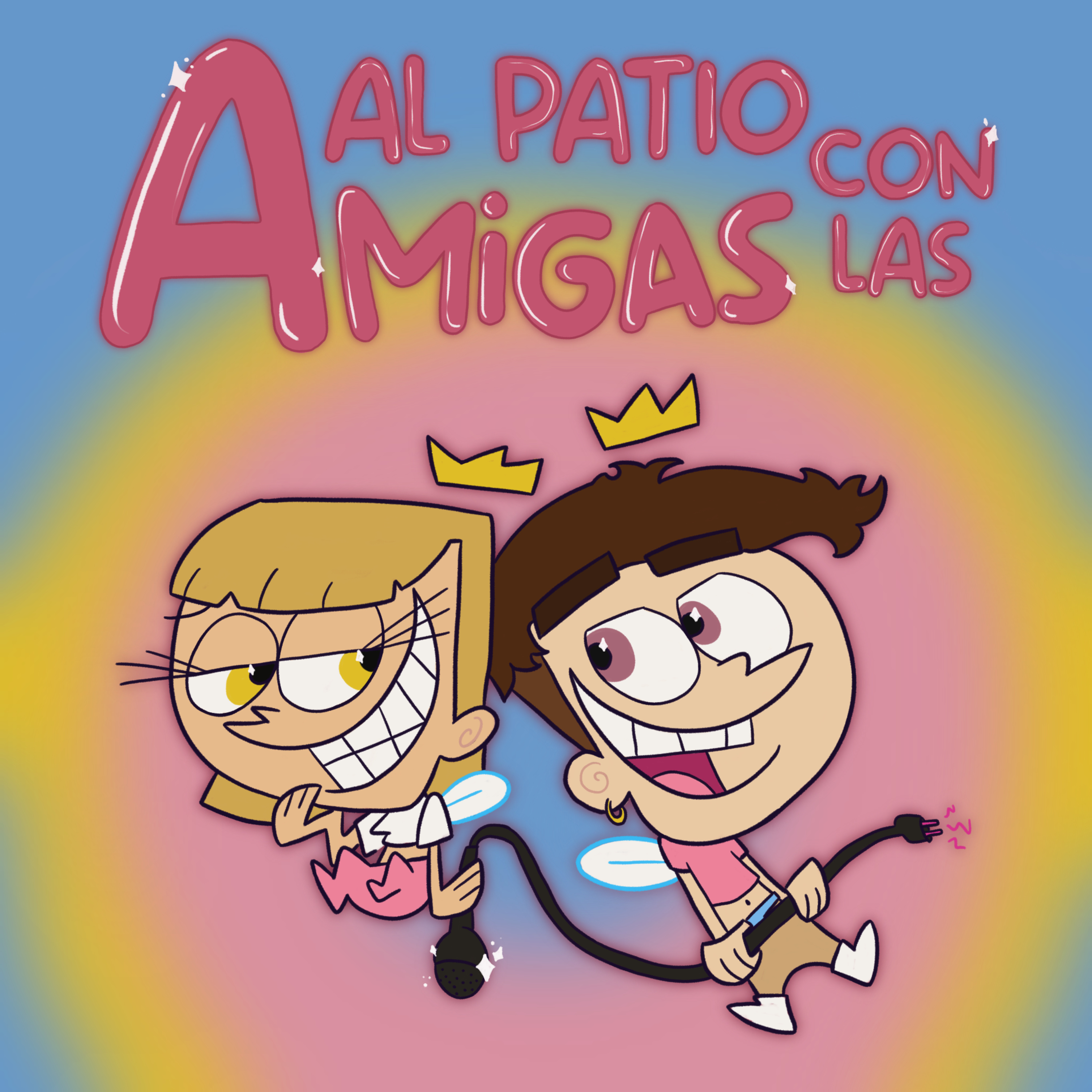 Al patio con las amigas