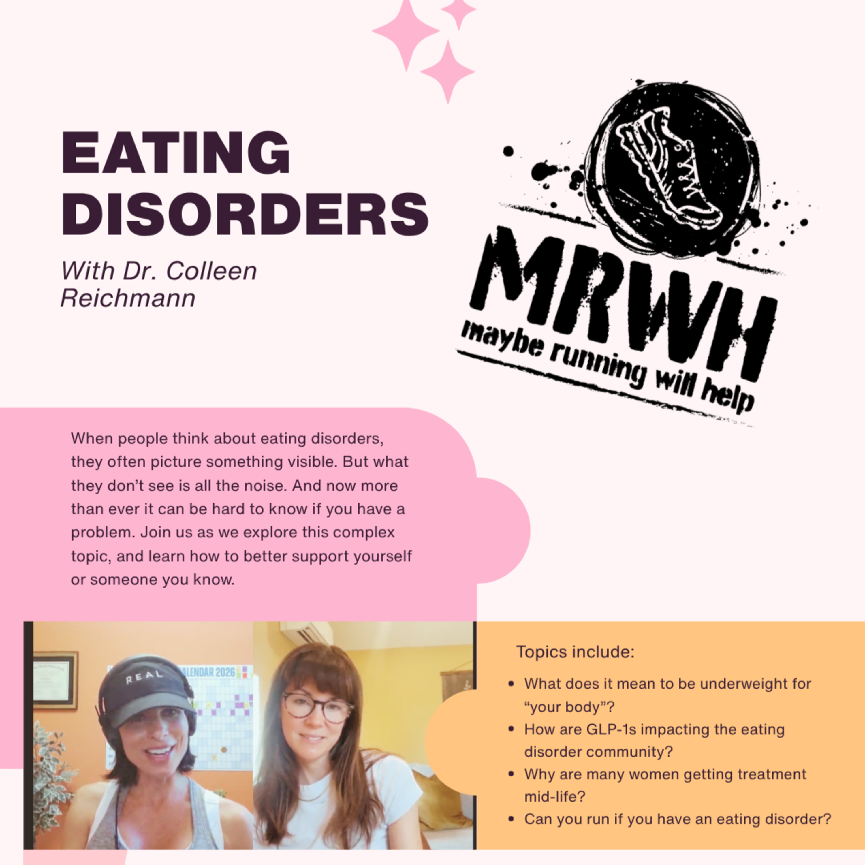 Eating Disorders with Dr. Colleen Reichmann episode artwork