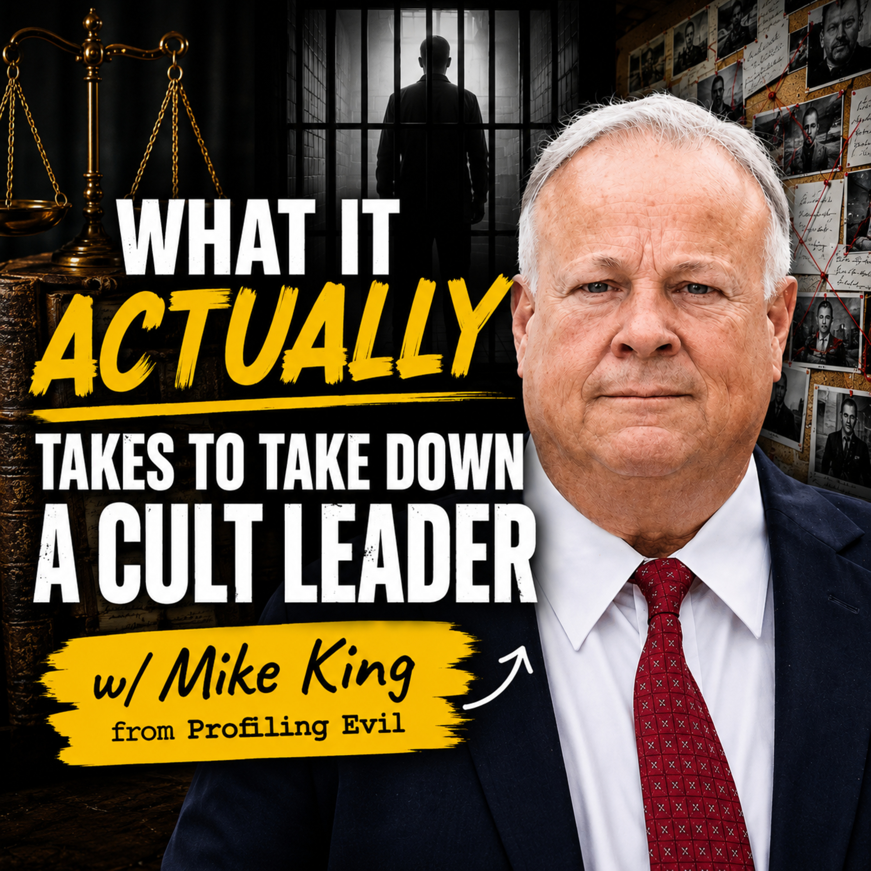 What It ACTUALLY Takes to Take Down a Cult Leader w/Mike King from @ProfilingEvil ​ episode artwork