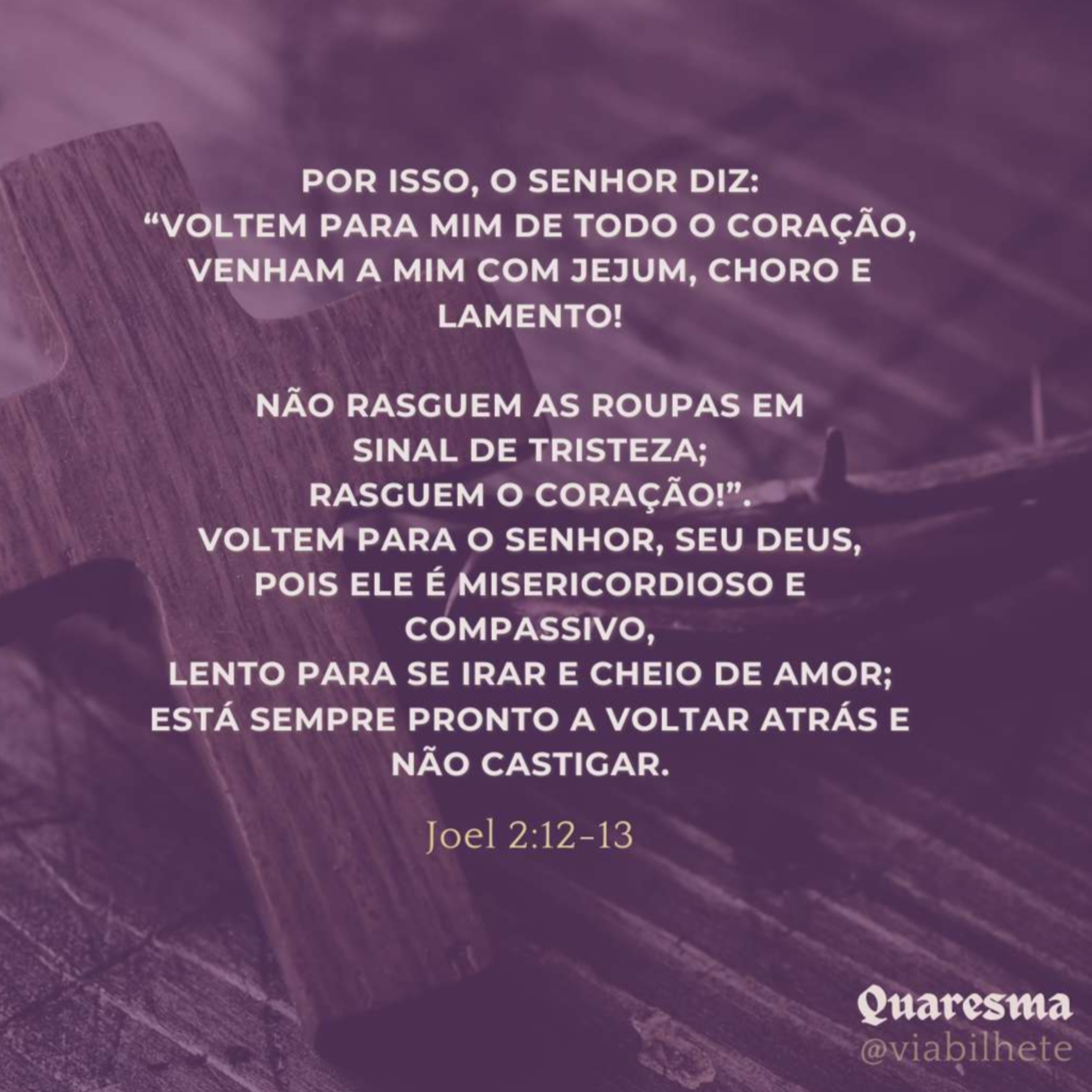 Voltem para o Senhor de todo o coração - Ep.01/47 Quaresma  episode artwork