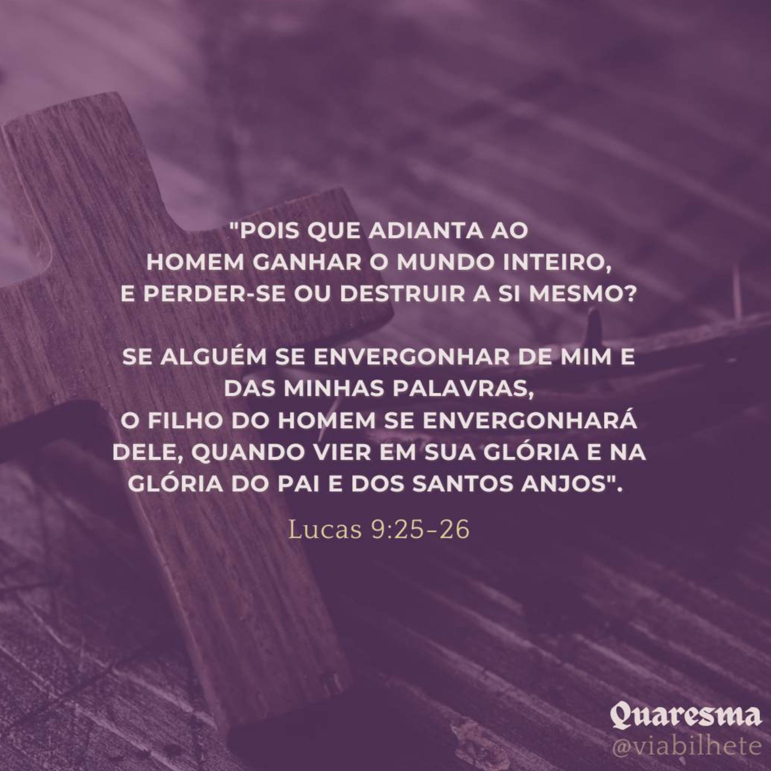 Quem se envergonha de Cristo, o Cristo se envergonhará dele quando vier - Ep.02/47 Quaresma  episode artwork