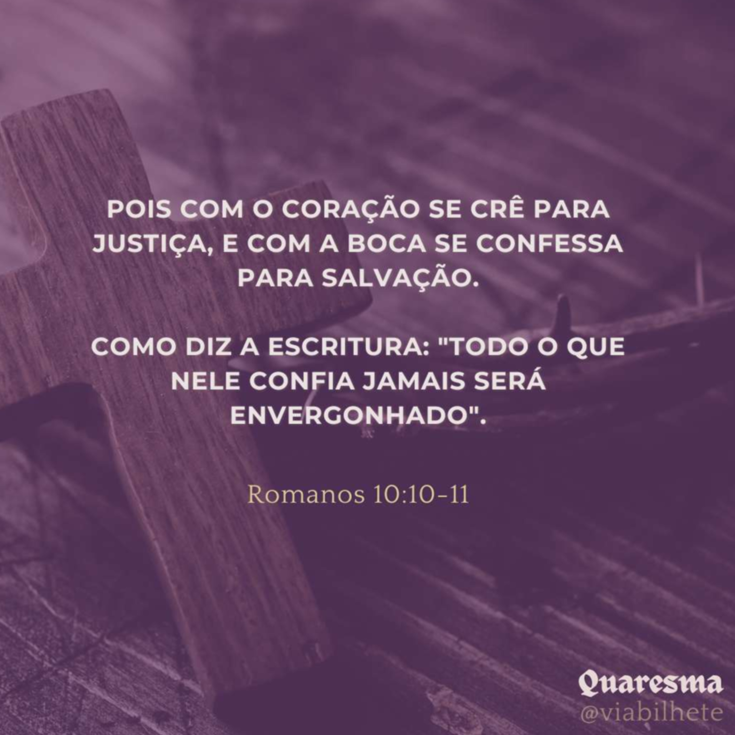 Todo o que nele confia jamais será envergonhado - Ep.05/47 Quaresma  episode artwork