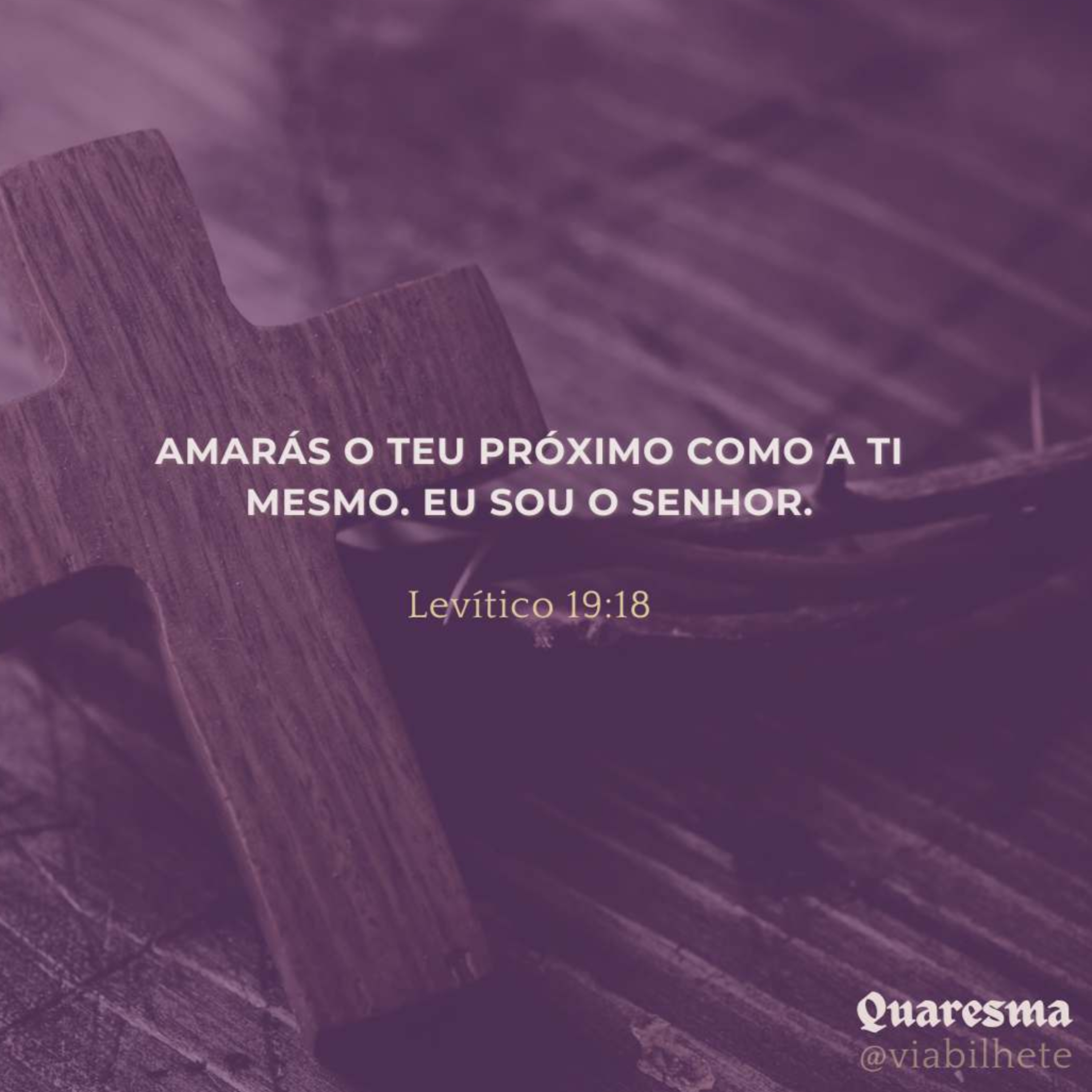 Amarás o teu próximo como a ti mesmo. Ep.06/47 - Quaresma  episode artwork