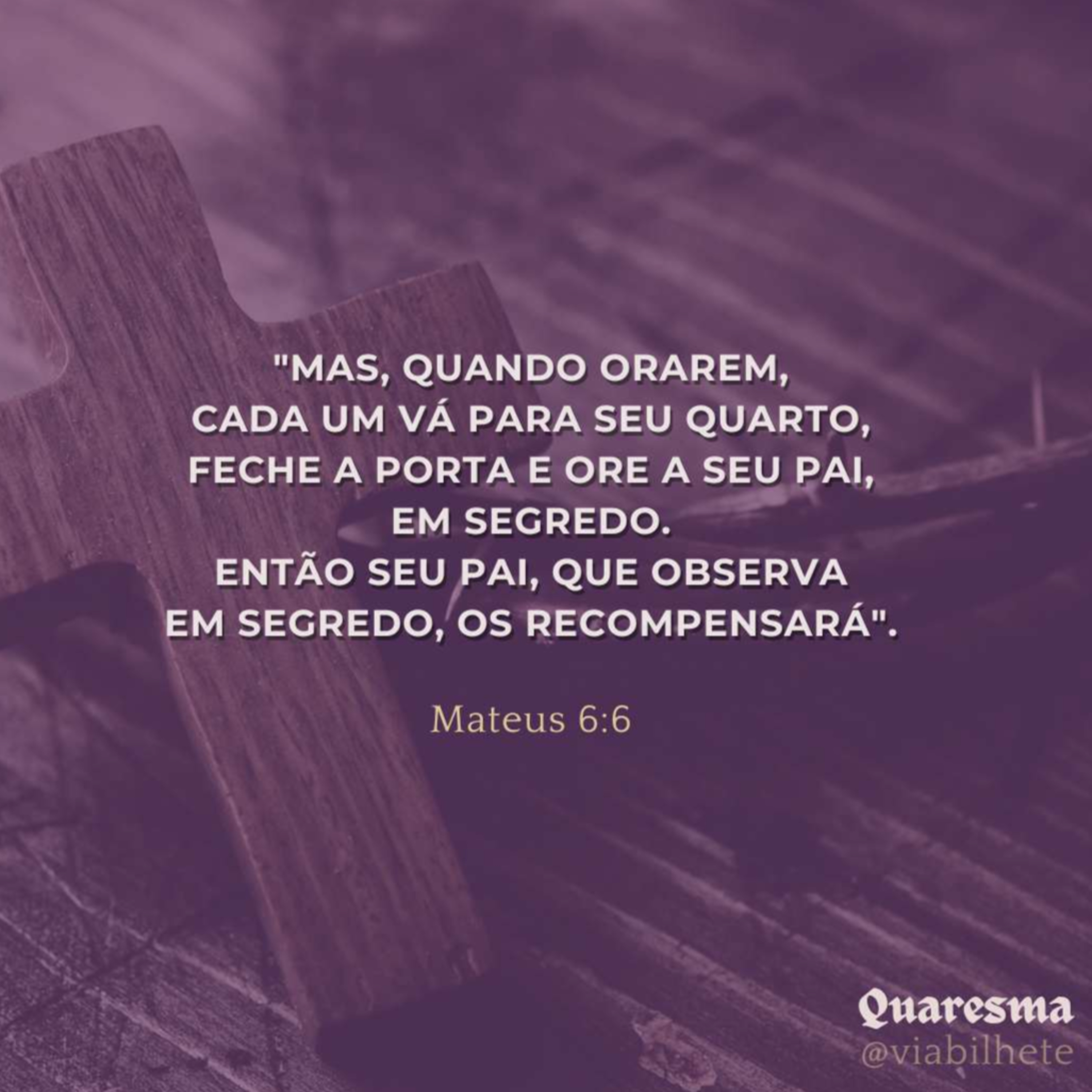 Orem em segredo. Ep.07/47 - Quaresma episode artwork