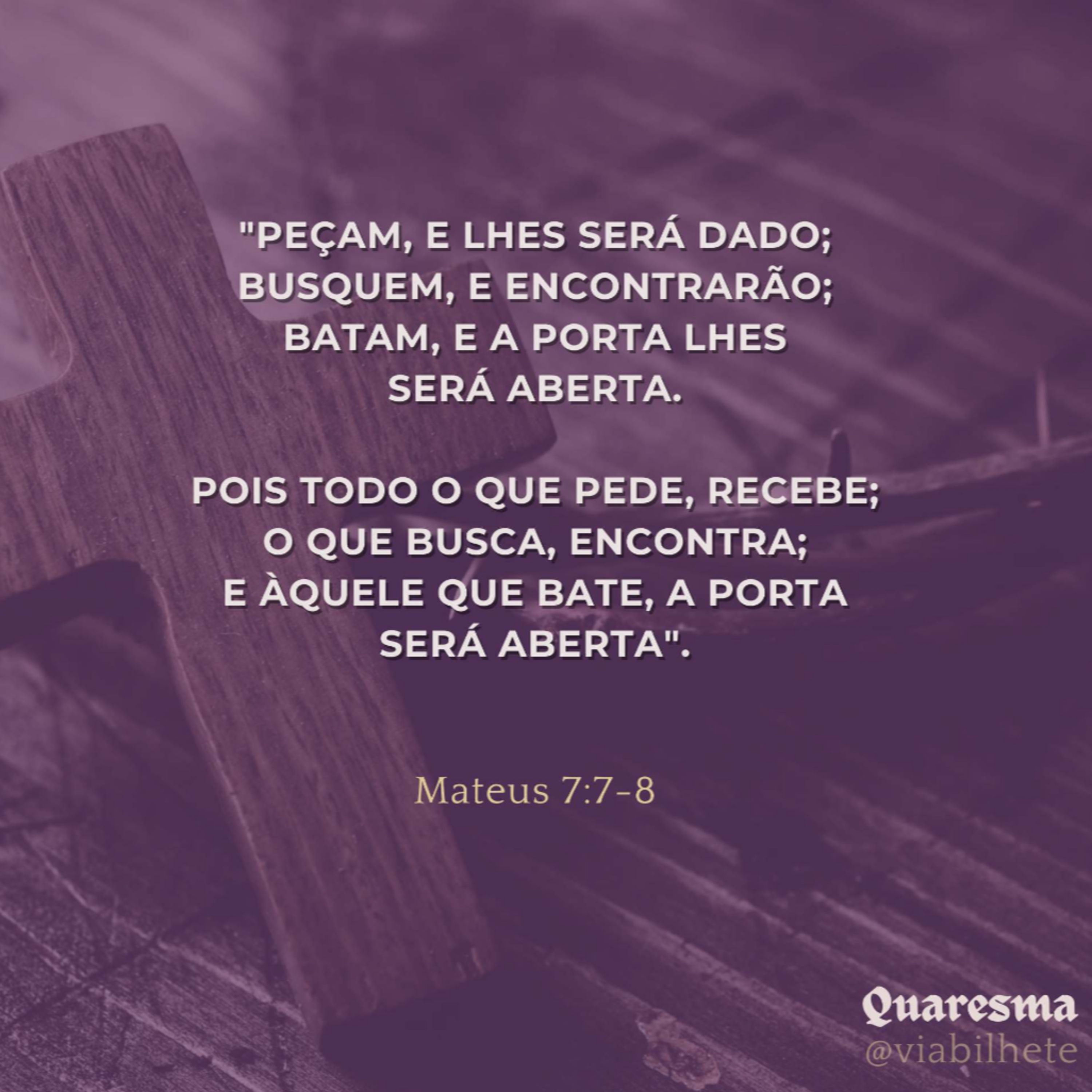 Busquem, e encontrarão. Ep08/47 - Quaresma  episode artwork