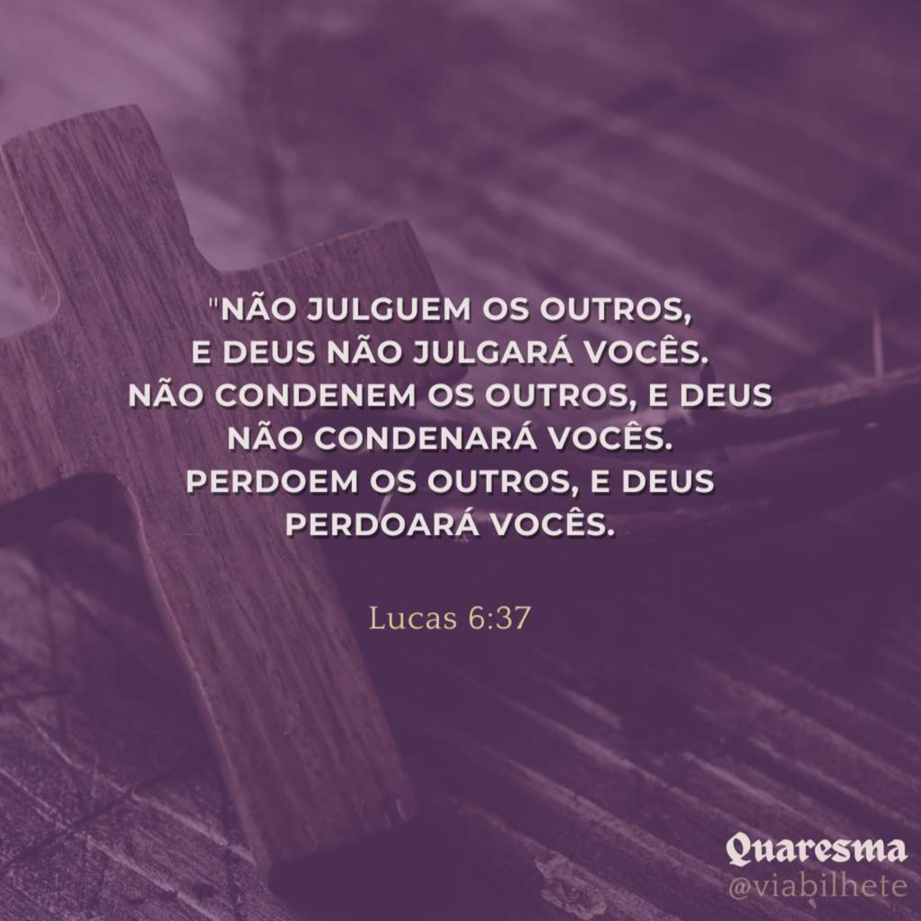 Com a mesma medida que julgares, serás julgado. - Ep.13/47 - Quaresma  episode artwork