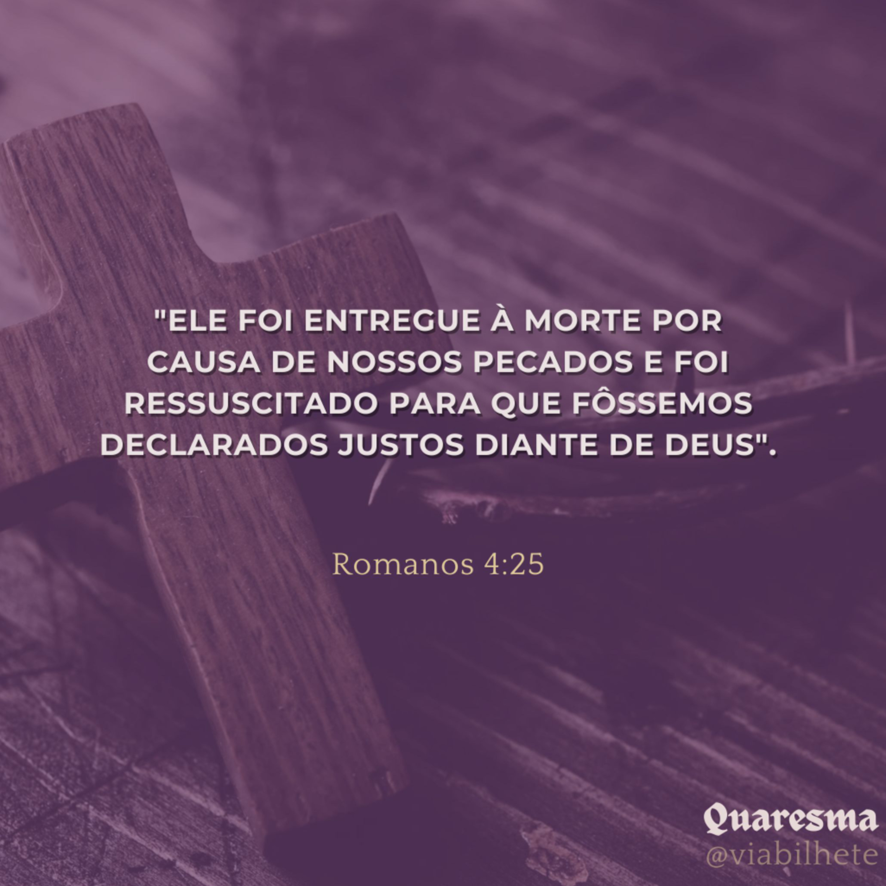 Que tenhamos uma fé igual a de Abrãao - Ep.15/47 - Quaresma  episode artwork