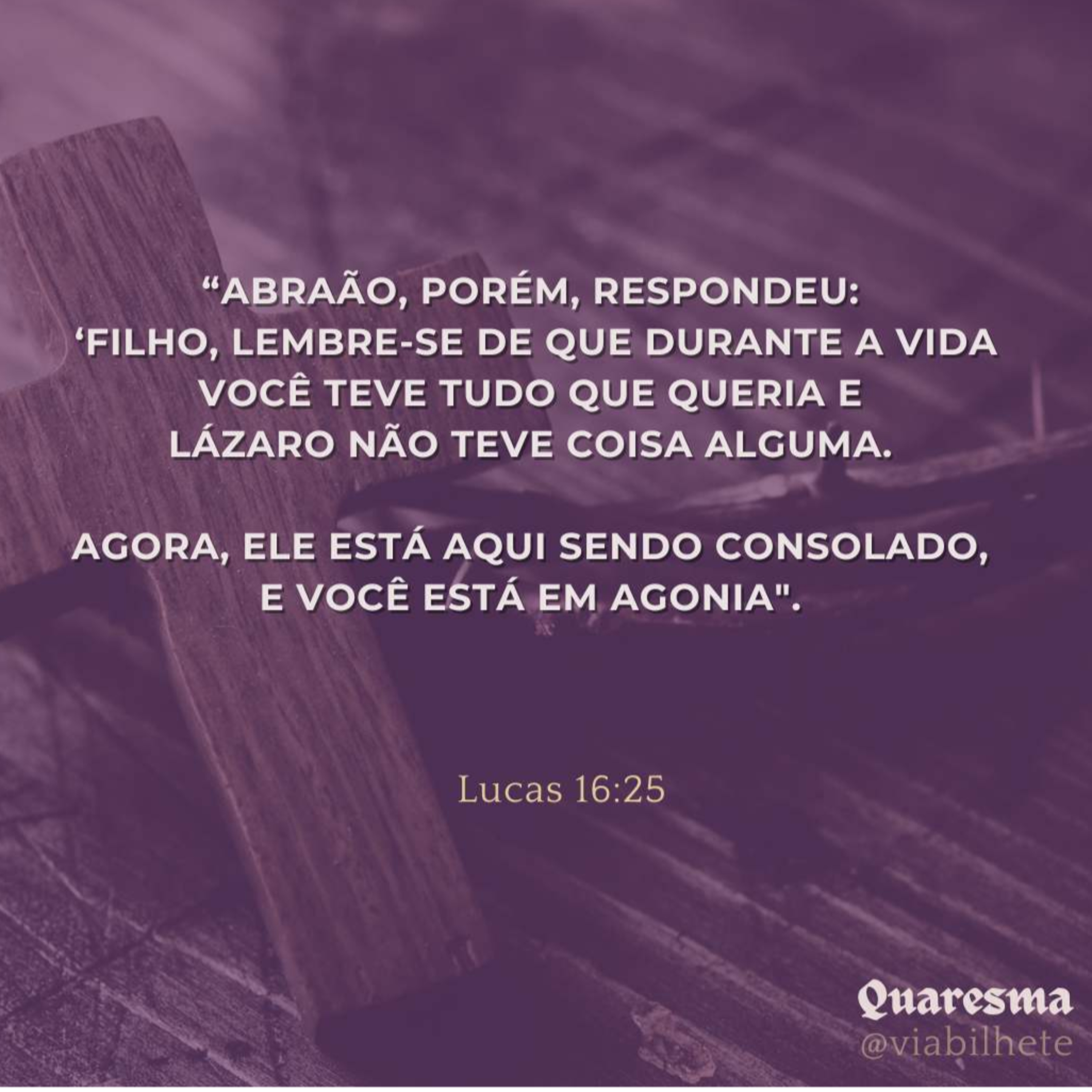 Estamos de passagem, nosso lugar é no Céu. - Ep.17/47 - Quaresma  episode artwork