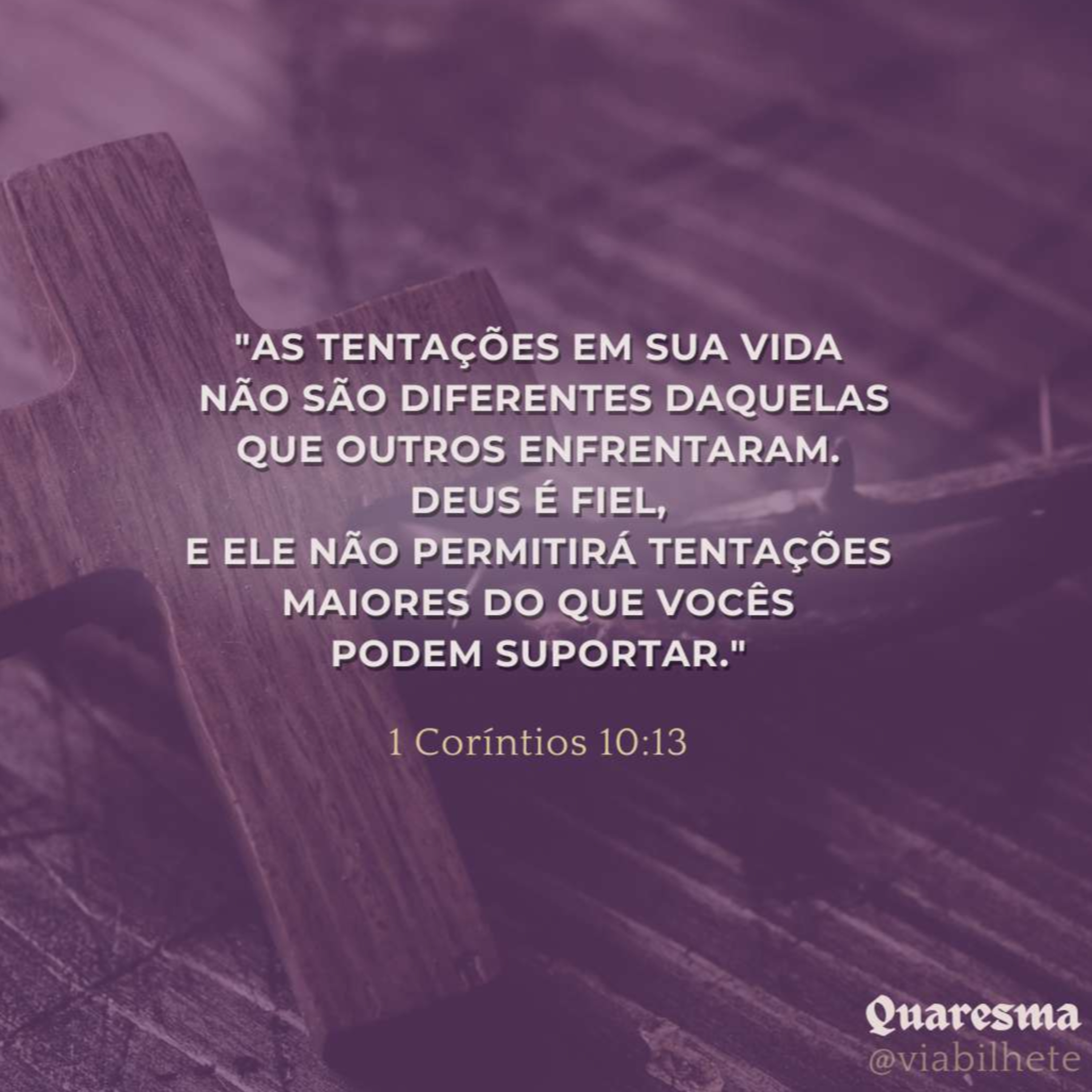 Deus não permite tentação que não possamos suportar - Ep.19/47 - Quaresma  episode artwork