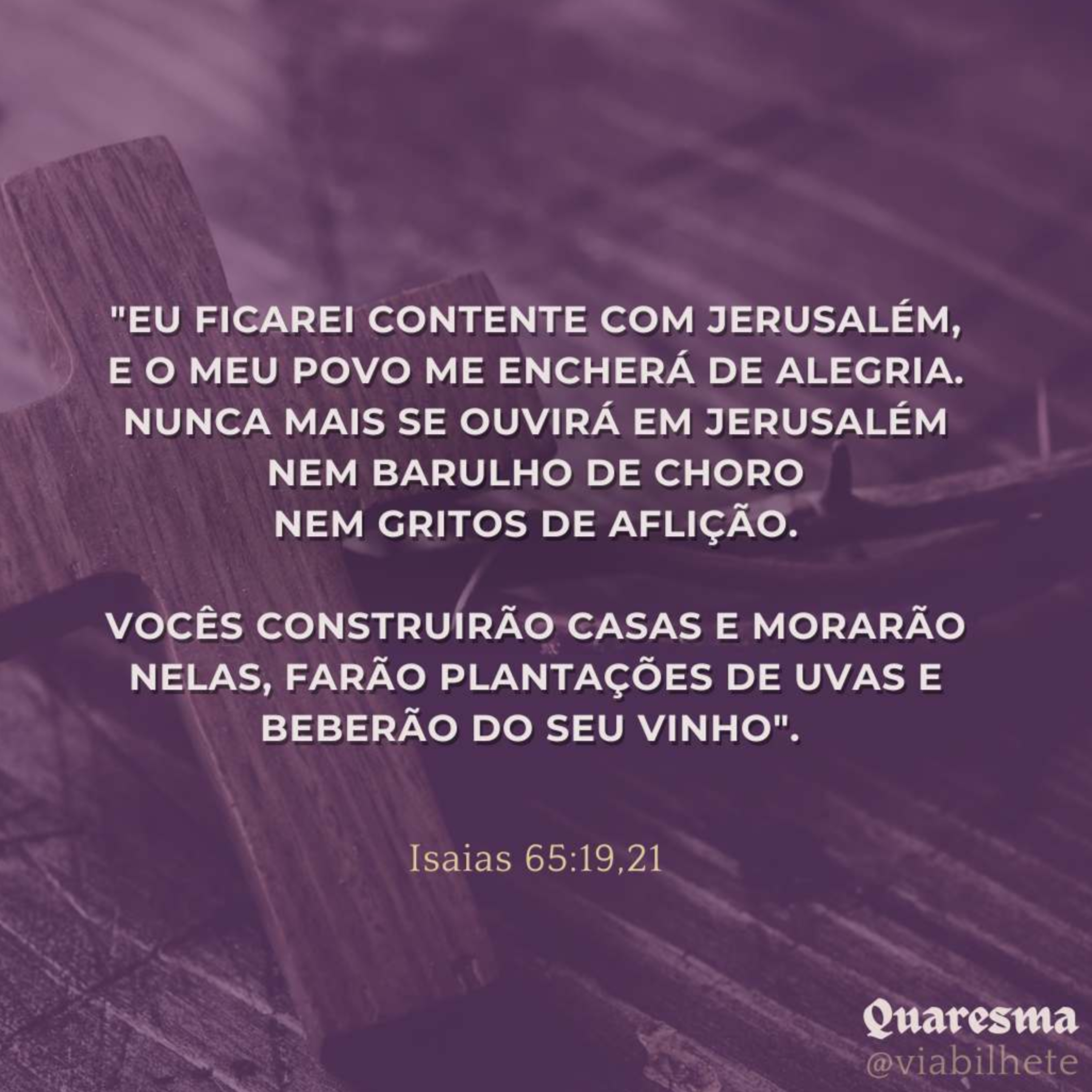 Nunca mais terá choro e aflições - Ep.27/47 - Quaresma  episode artwork