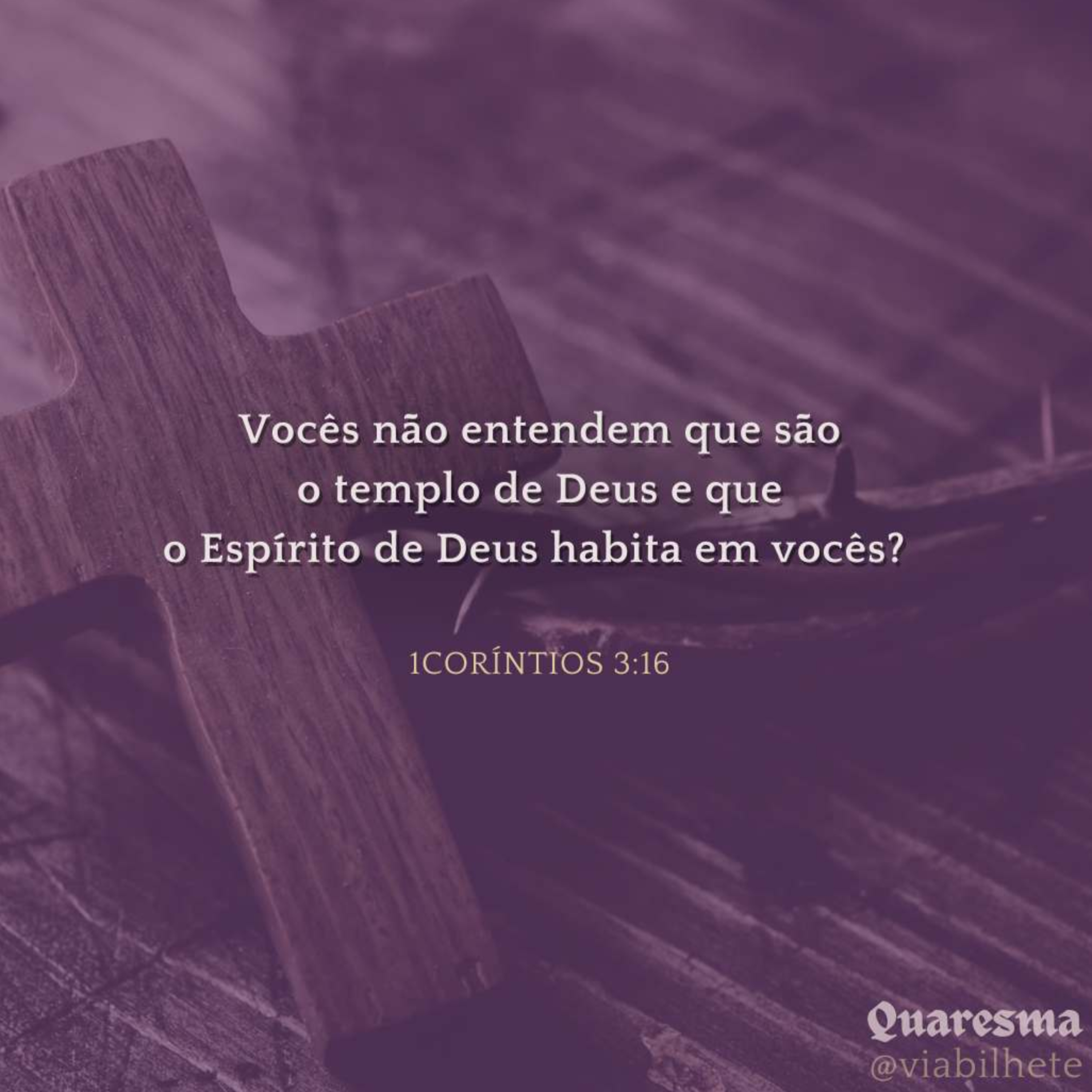O templo de Deus habita em nós - Ep.37/47 - Quaresma episode artwork