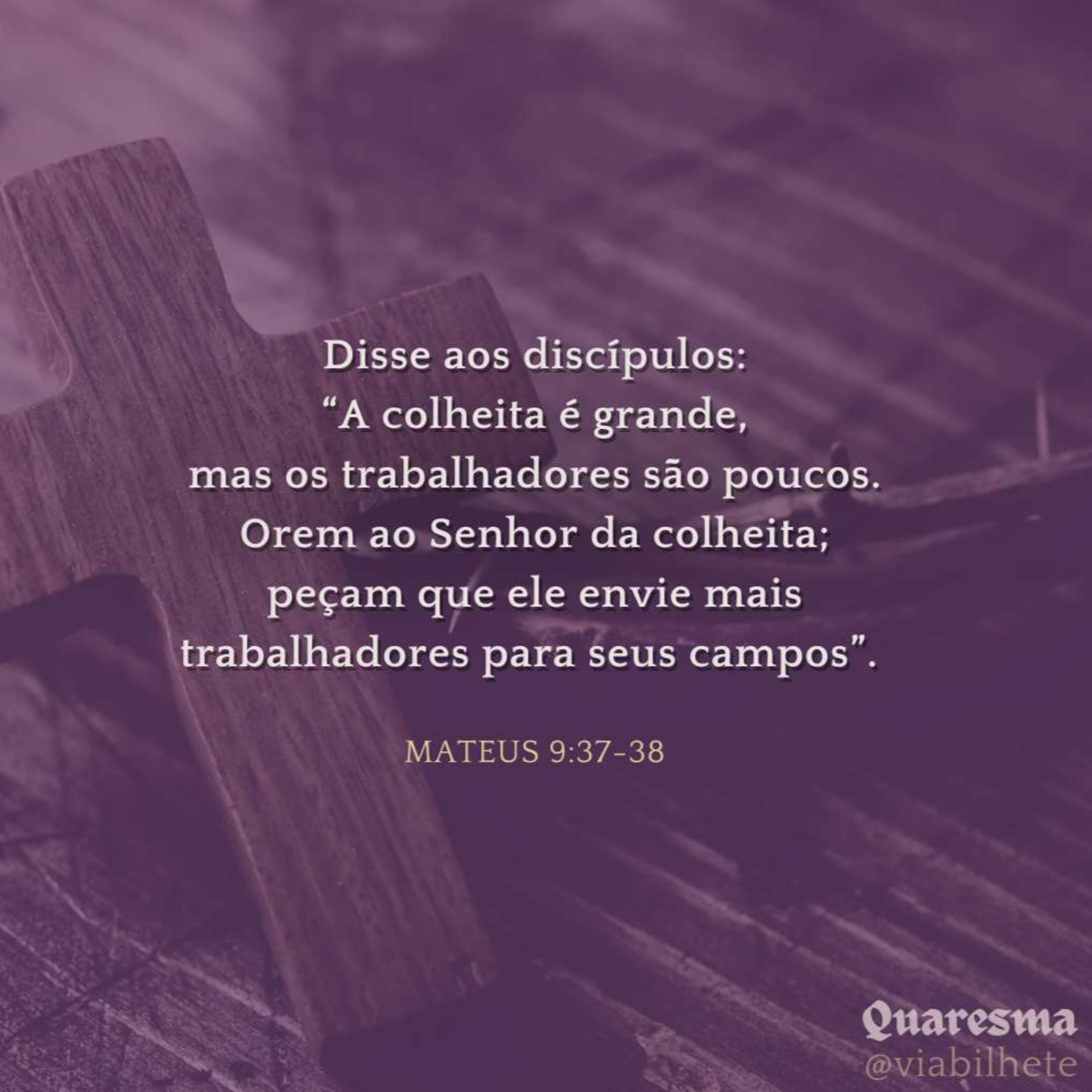 Compartilhem a mensagem de Cristo - Ep.38/47 - Quaresma episode artwork