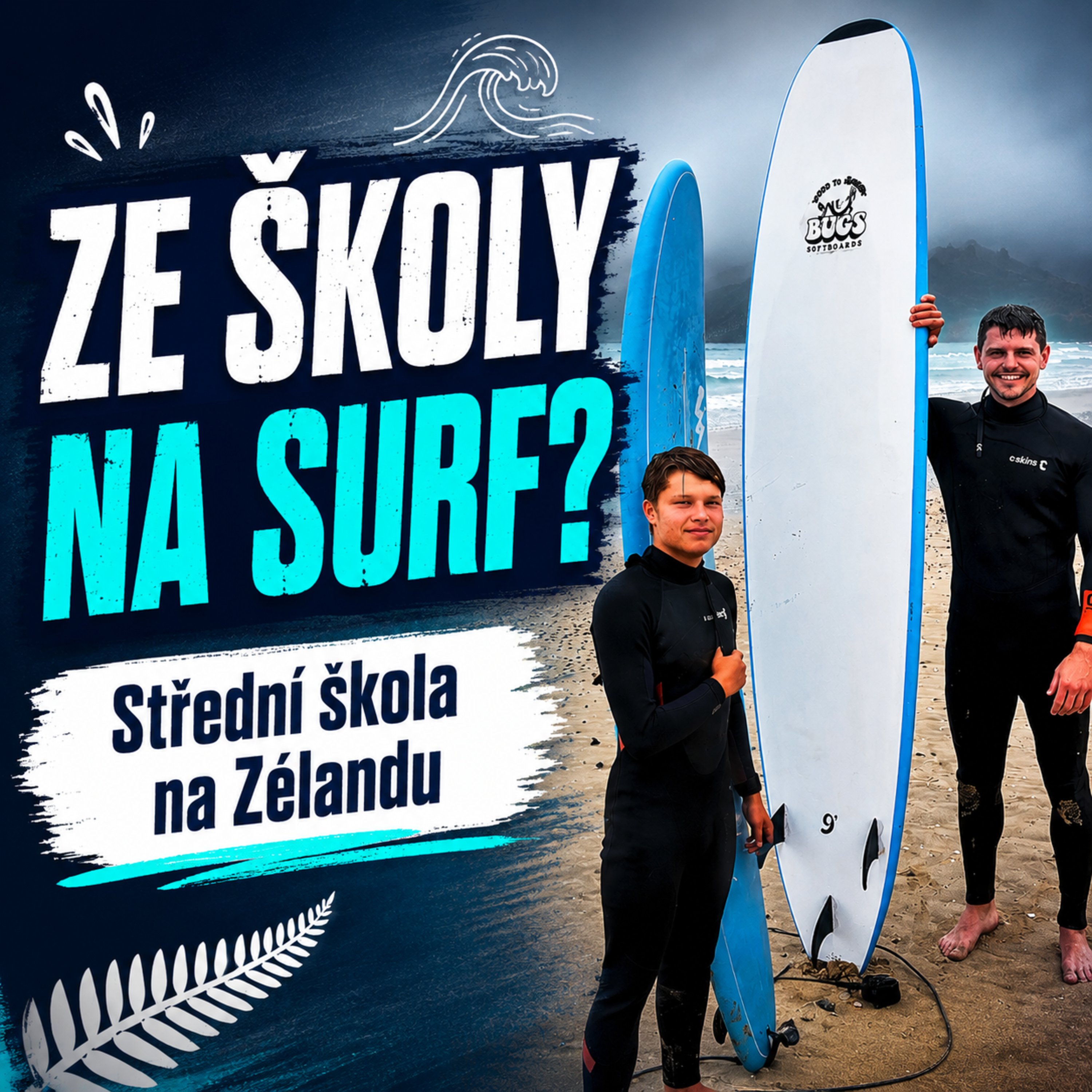 Střední škola na Novém Zélandu: surfování, outdoor education a život v Kerikeri | Tomáš episode artwork