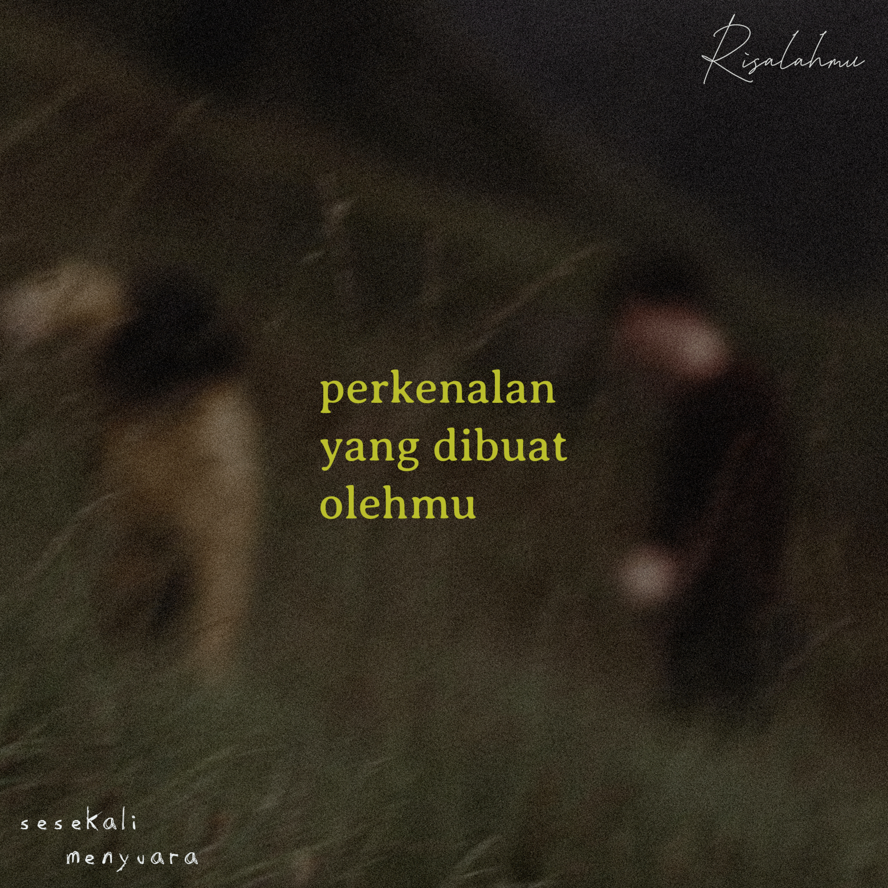 sesekali menyuara