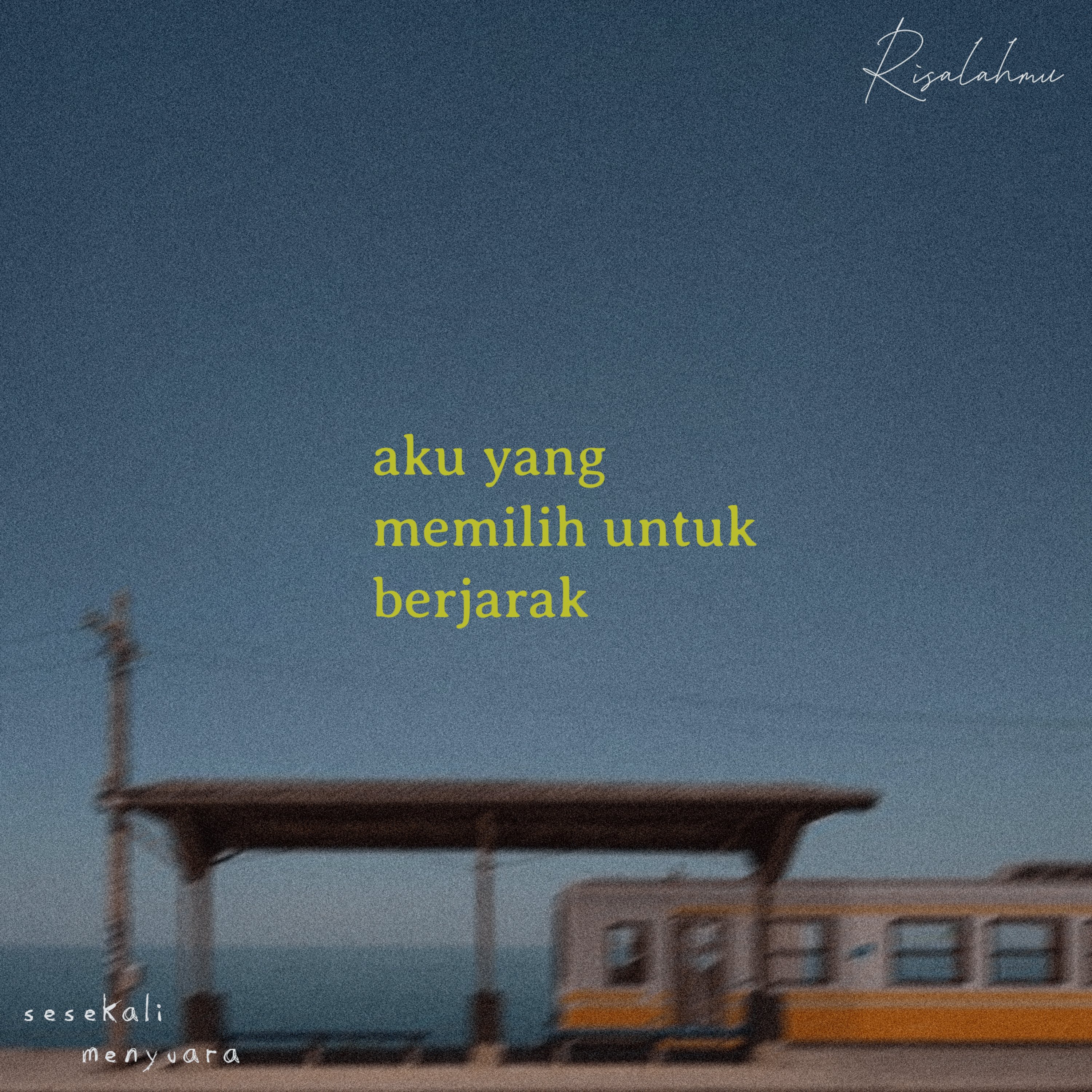 sesekali menyuara