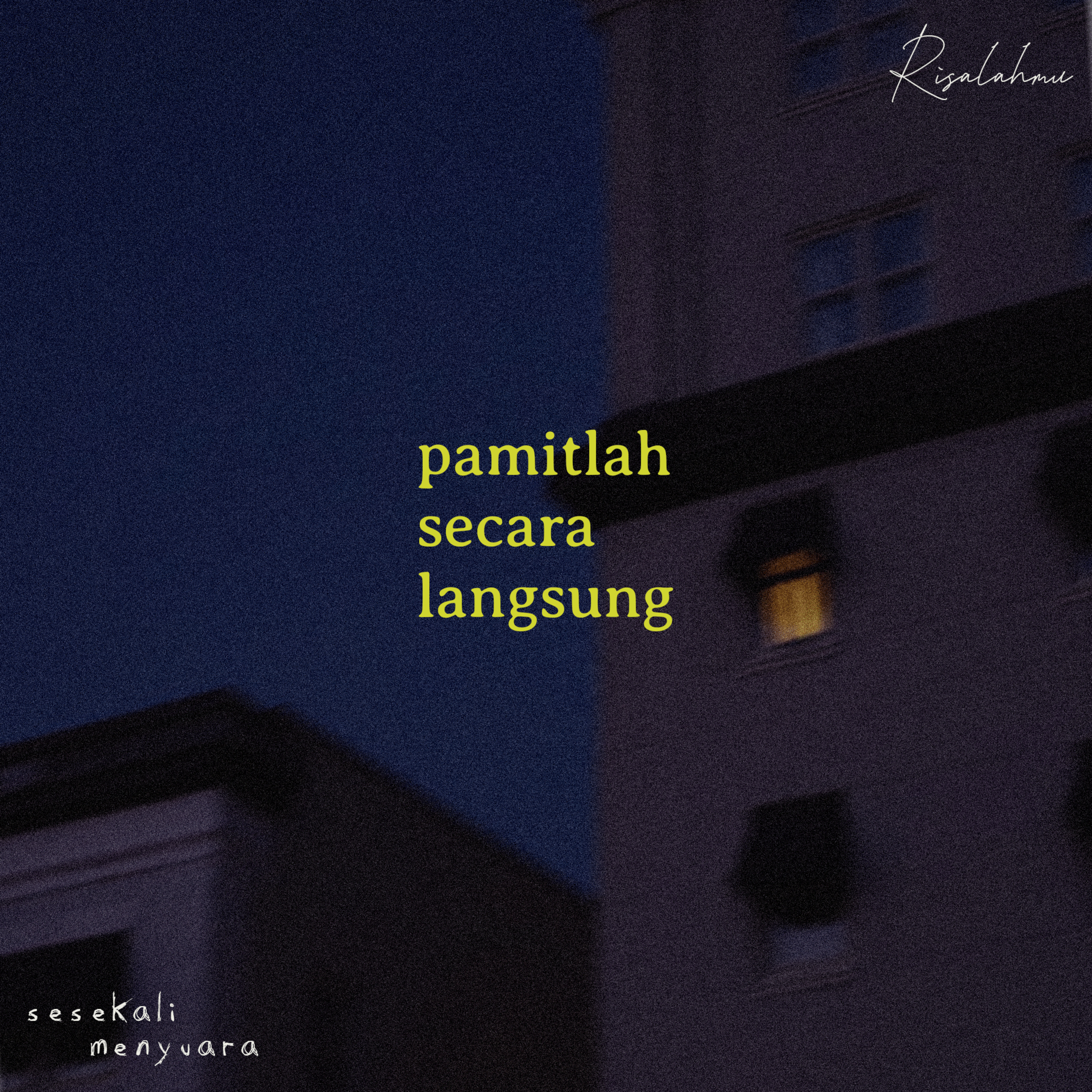 sesekali menyuara