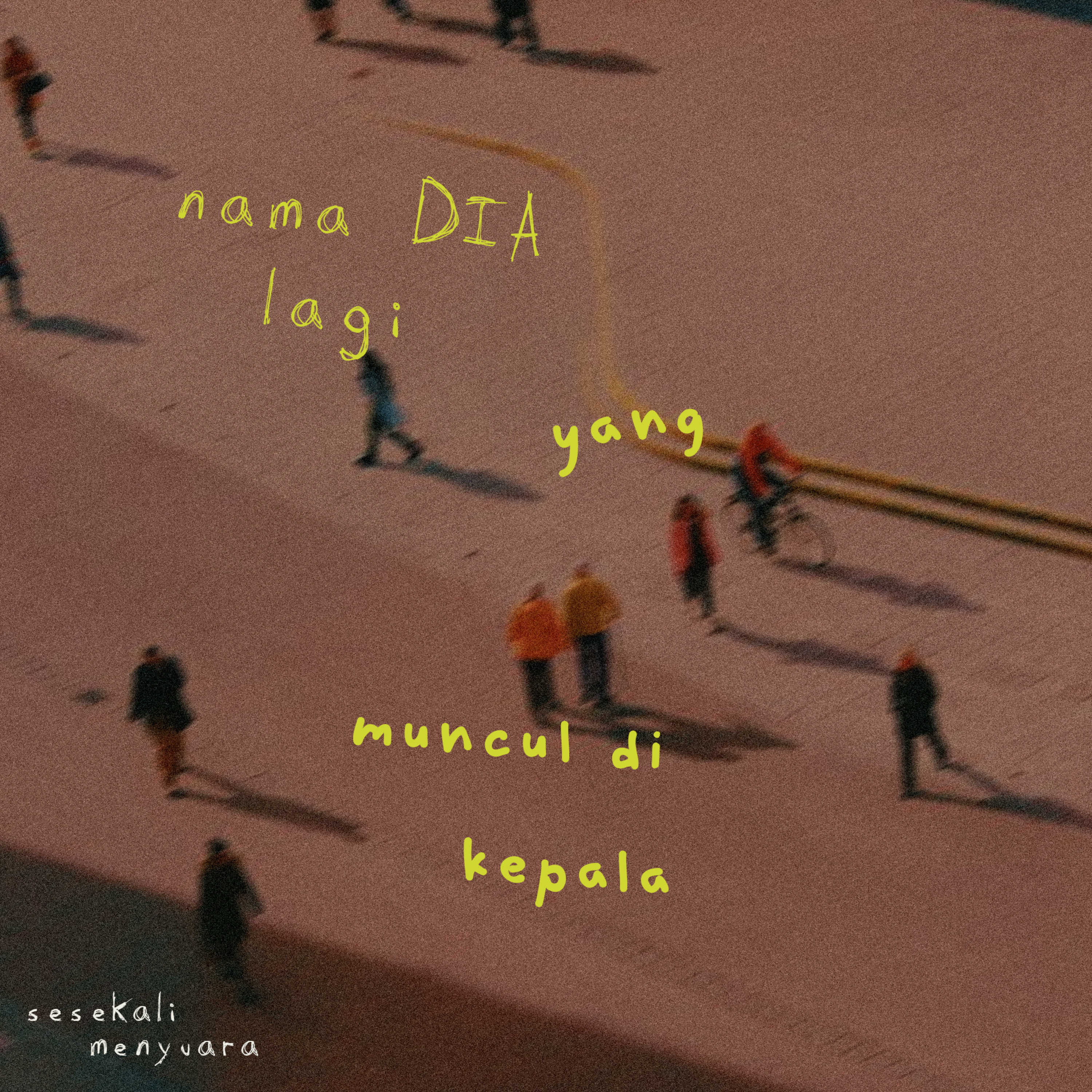nama dia lagi yang muncul di kepala episode artwork