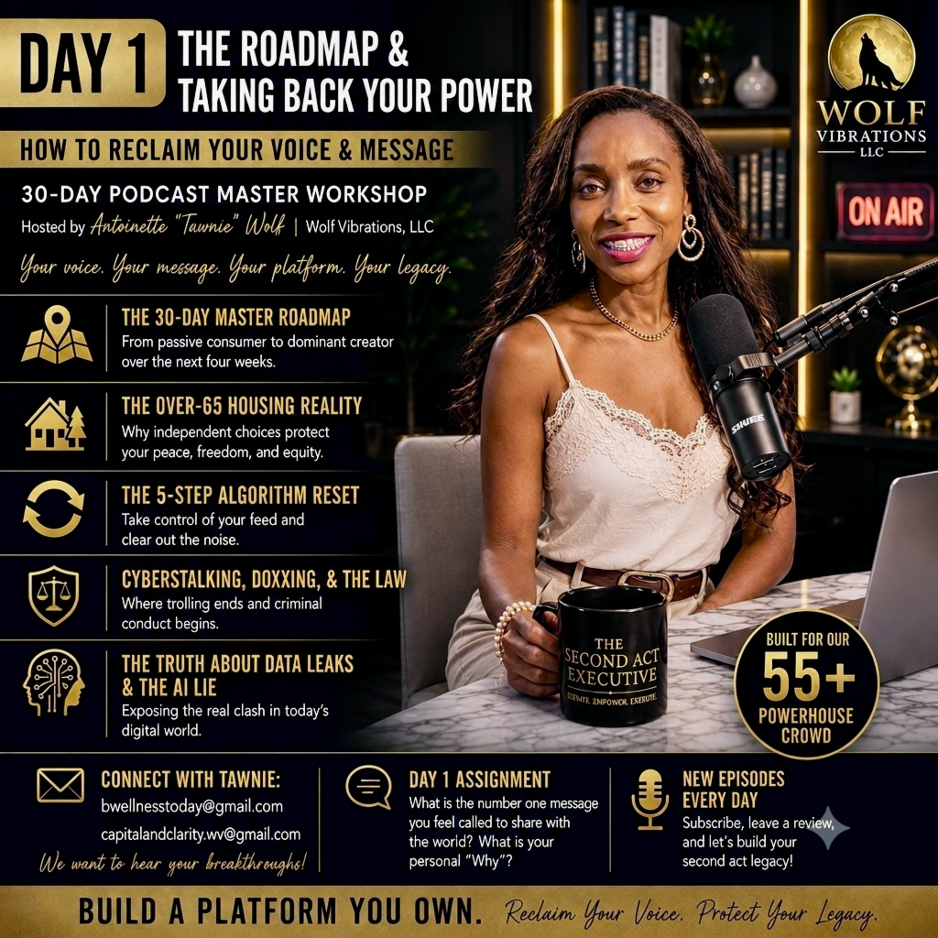 The Roadmap & Taking Back Your Power (How to Reclaim Your Voice & Message) episode artwork