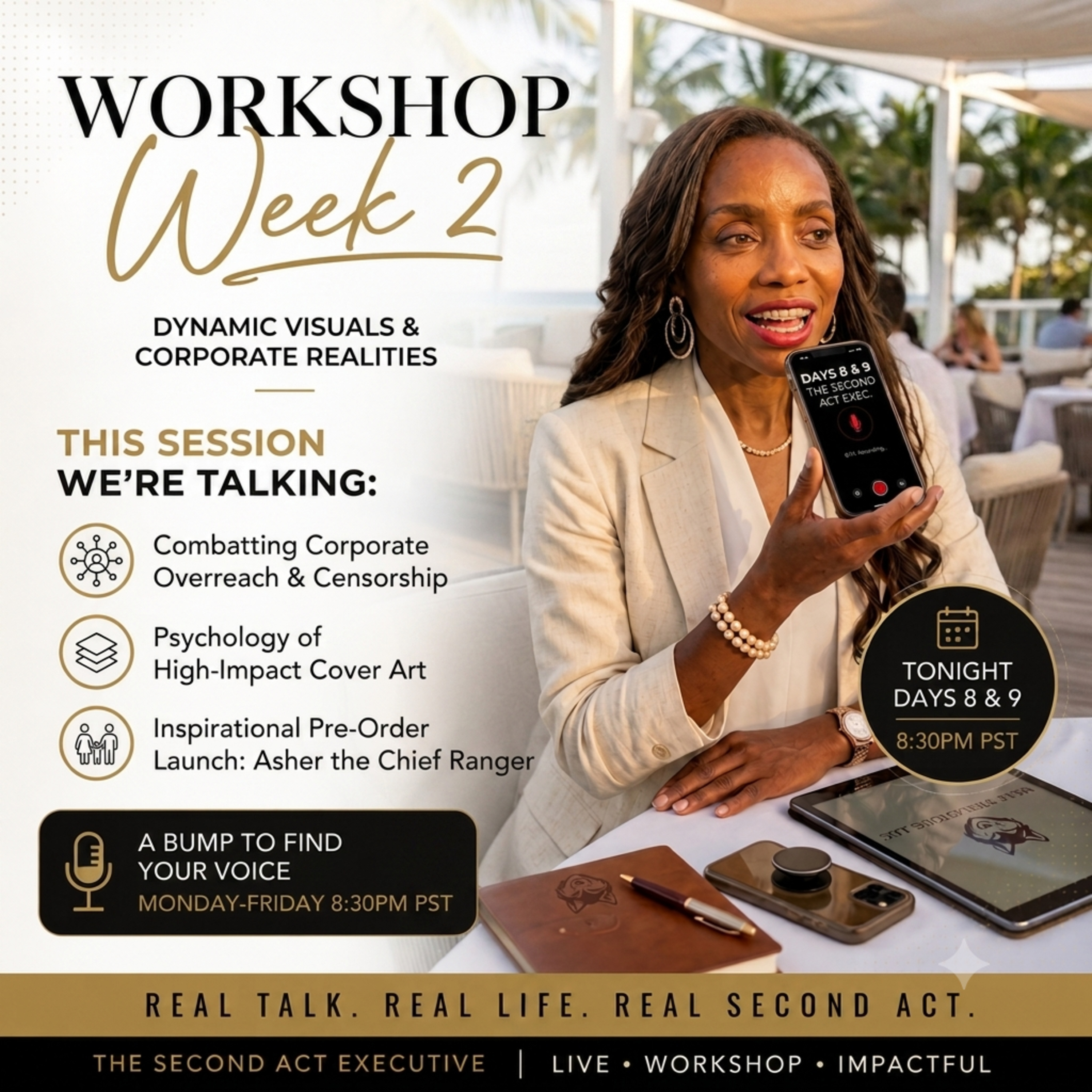 Week 2 Dynamics: Navigating Corporate Overreach & Designing High-Impact Podcast Cover Art episode artwork