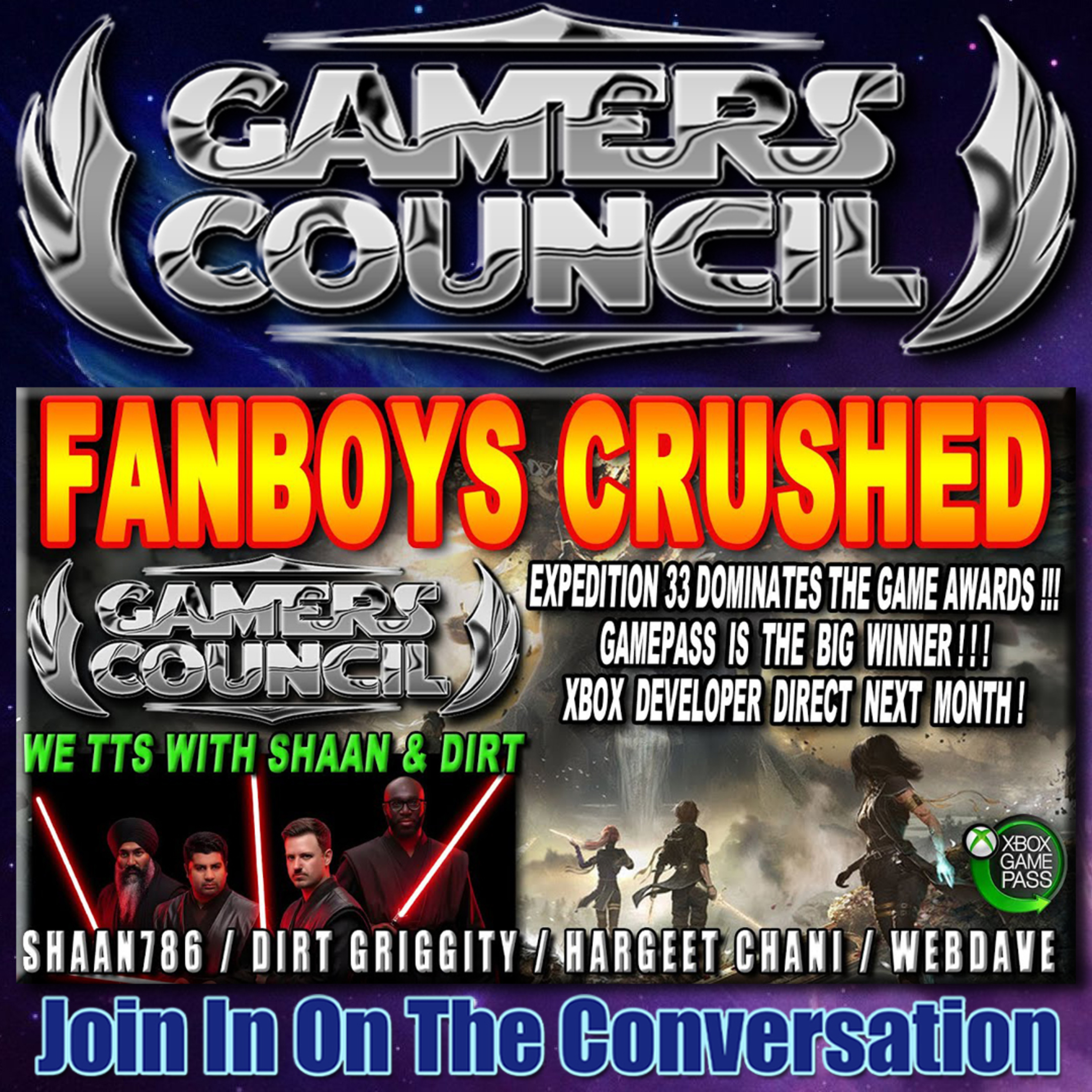 FANBOYS ARE CRUSHED we TTS with SHAAN786 & DIRT GRIGGITY !!! episode artwork