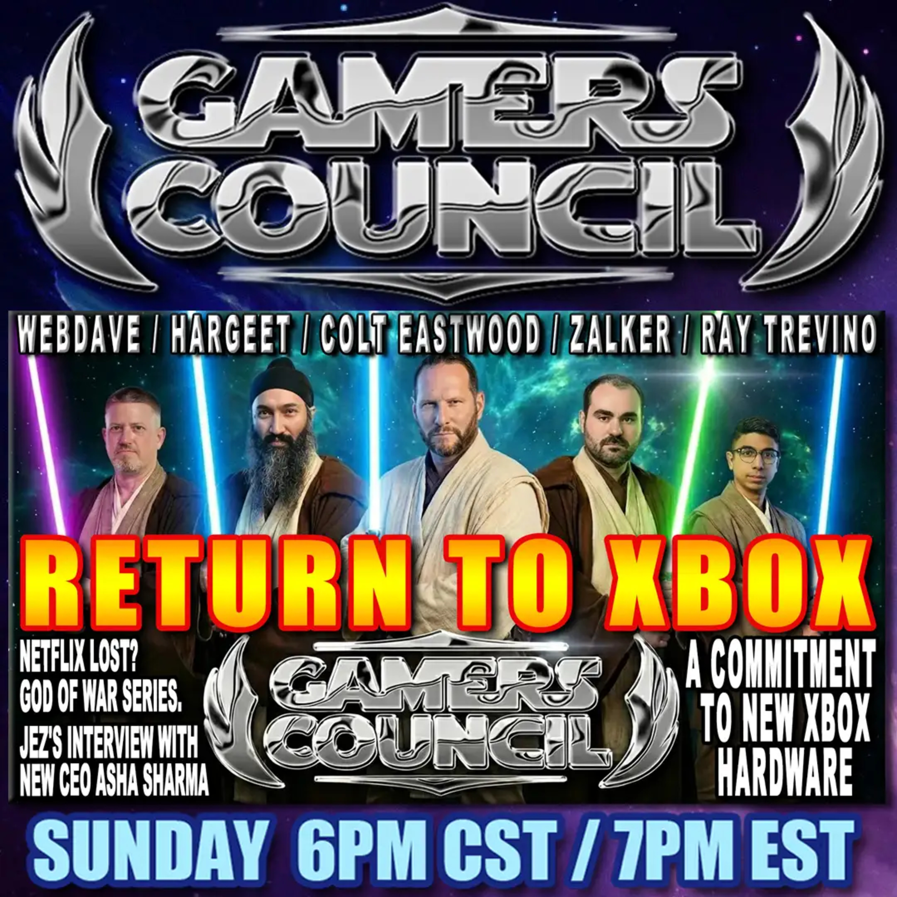 RETURN TO XBOX - COLT EASTWOOD / ZALKER / RAY TREVINO / HARGEET / WEBDAVE episode artwork