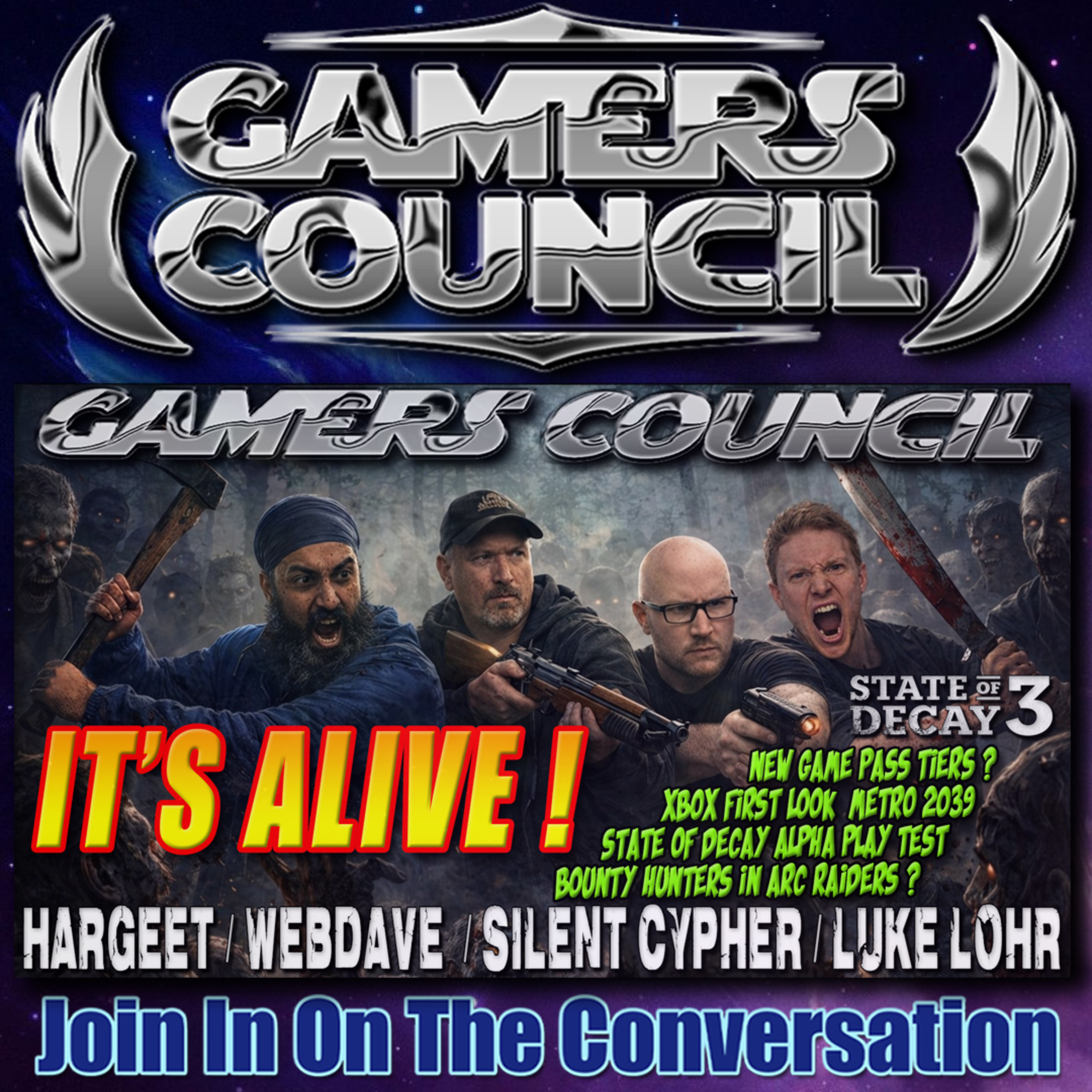 XBOX IS ALIVE !!! HARGEET CHANI / SILENT CYPHER / LUKE LOHR / WEBDAVE episode artwork