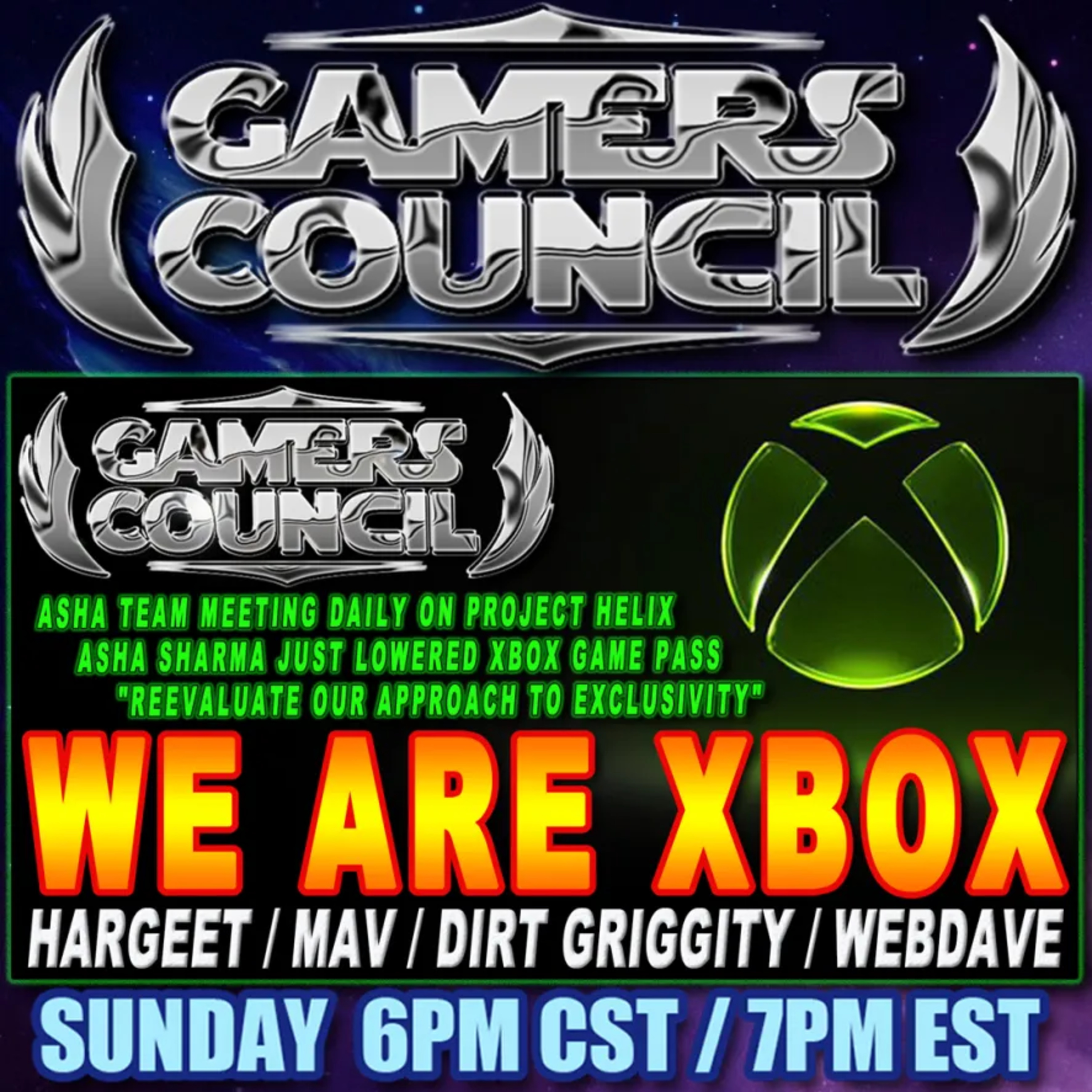 WE ARE XBOX ! ! ! HARGEET / MAV / DIRT GRIGGITY / WEBDAVE episode artwork