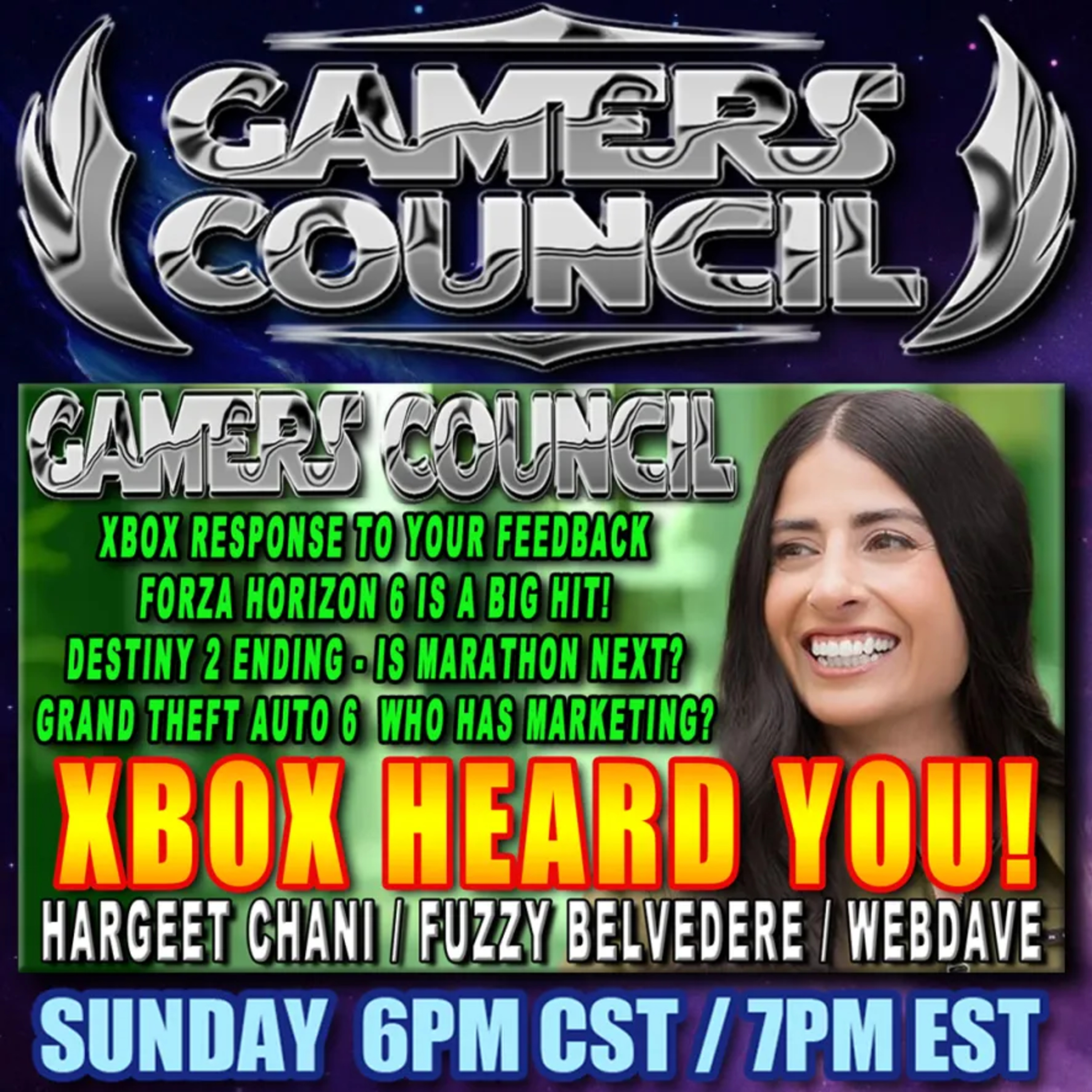XBOX HEARD YOU! HARGEET CHANI / FUZZY BELVEDERE / WEBDAVE episode artwork