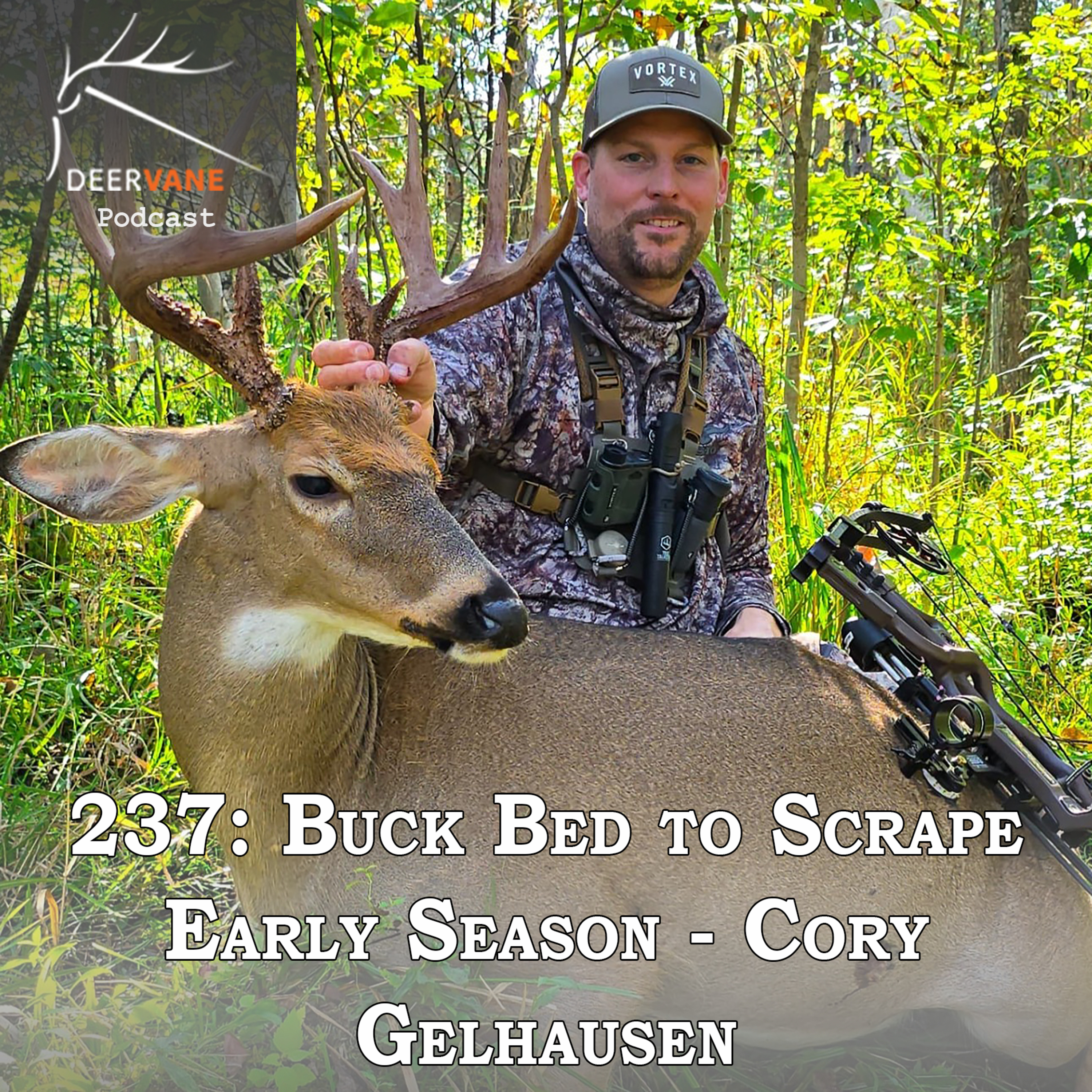 237: Buck Bed to Scrape Early Season - Cory Gelhausen