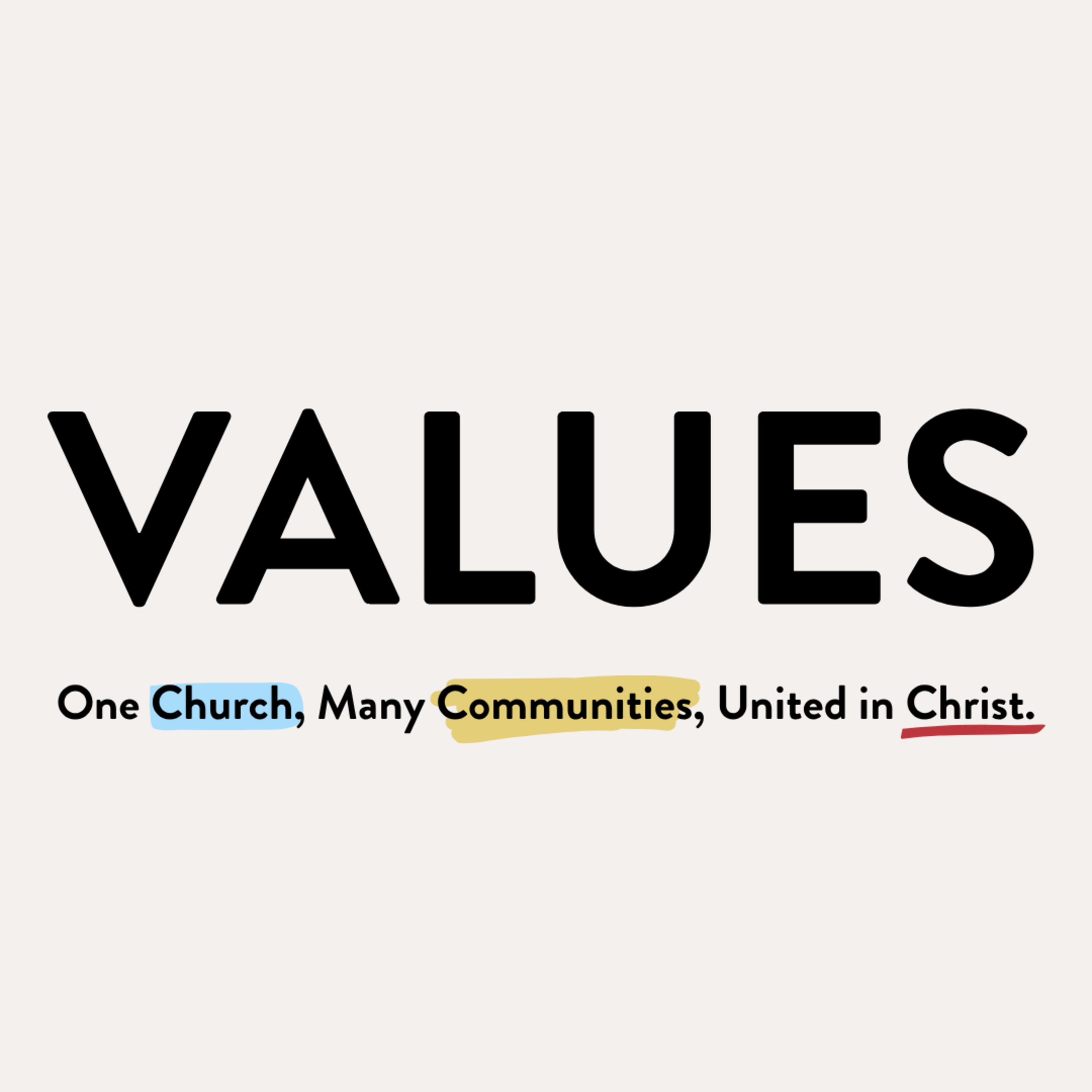 52. Values 2: Build COMMUNITY where everyone belongs 52. Values 2: Build COMMUNITY where everyone belongs