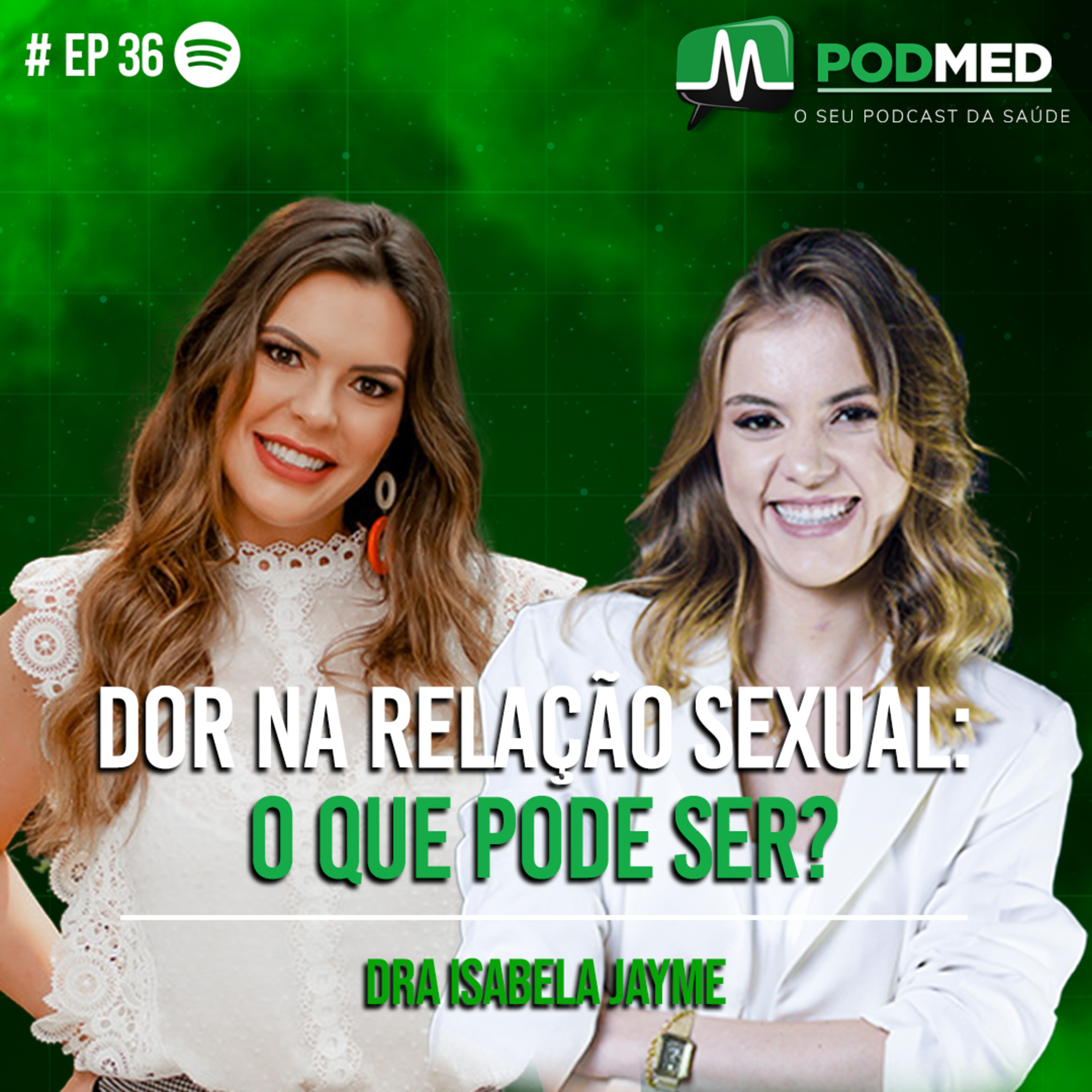 Dor na relação sexual: O que pode ser ?(Dra. Isabela Jayme ) Podmed #36 episode artwork