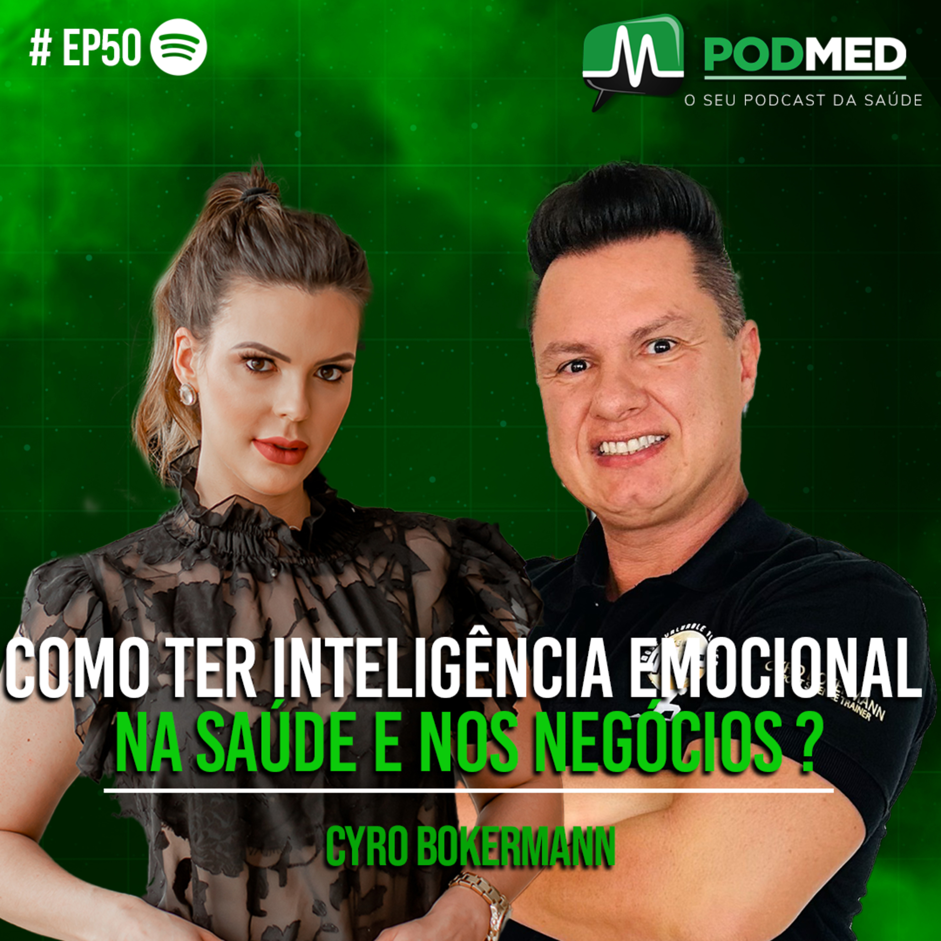 Como ter Inteligência emocional na Saúde e nos Negócios( CYRO BOKERMANN) PodMed #50 episode artwork