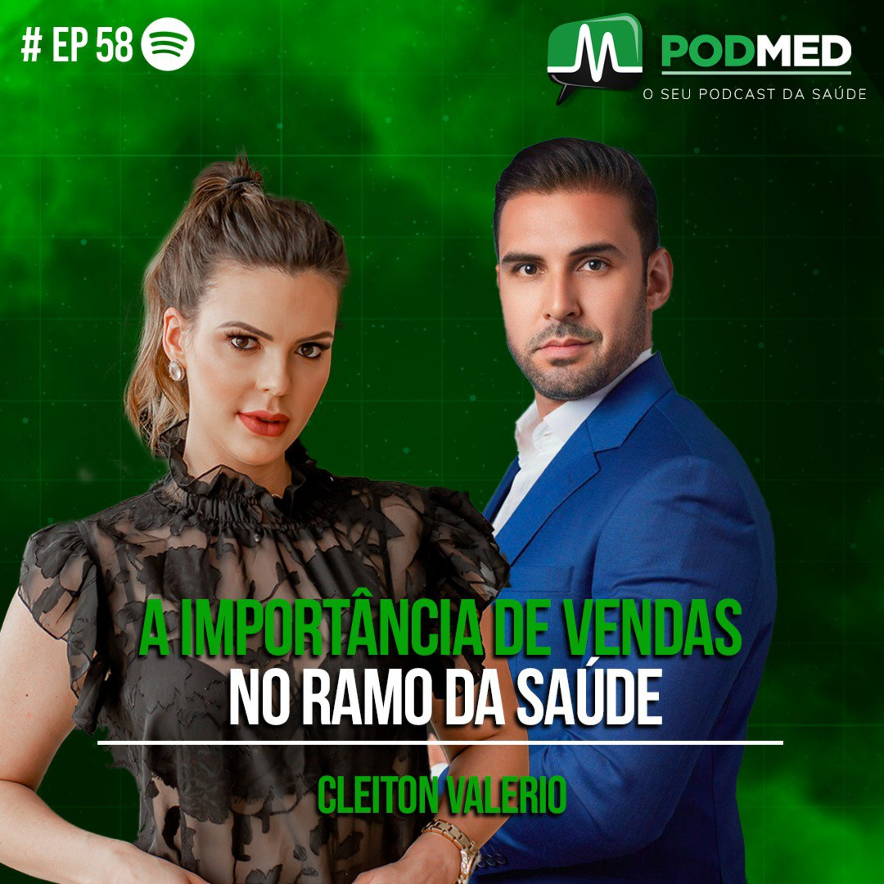 A importância de vendas do ramo da saúde( Cleiton Valerio) PodMed #58 episode artwork