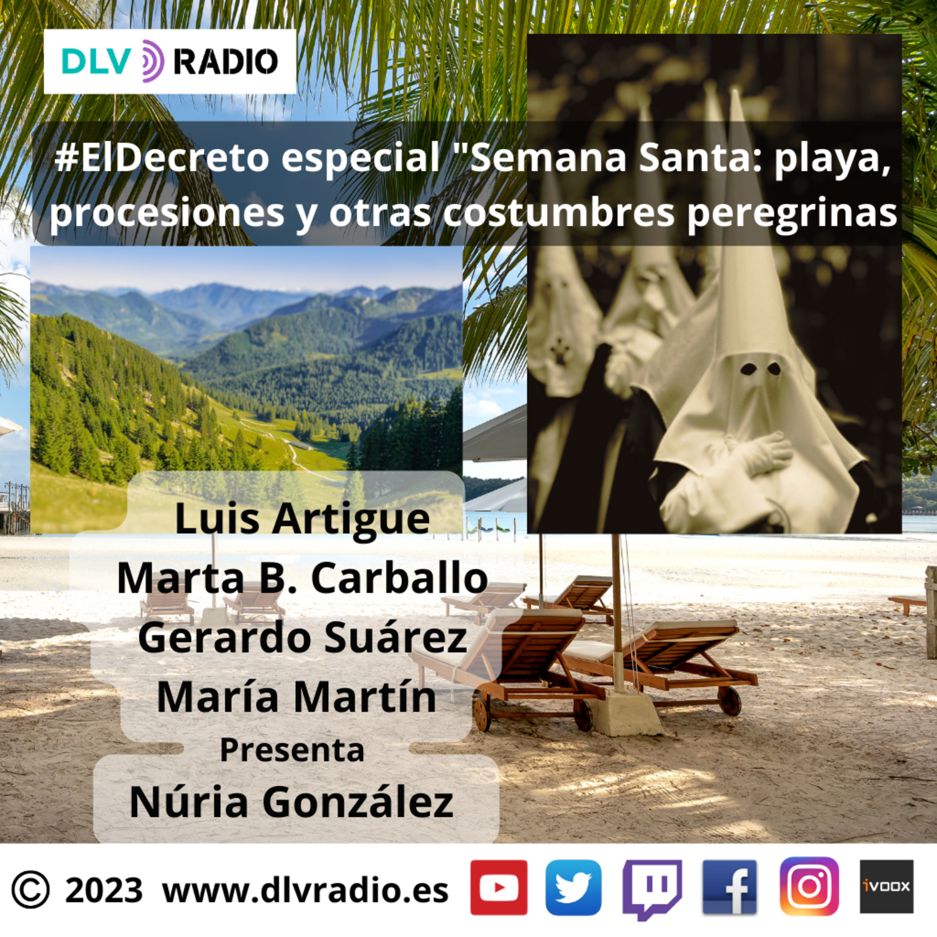 Semana Santa: playa, procesiones y otras costumbres peregrinas