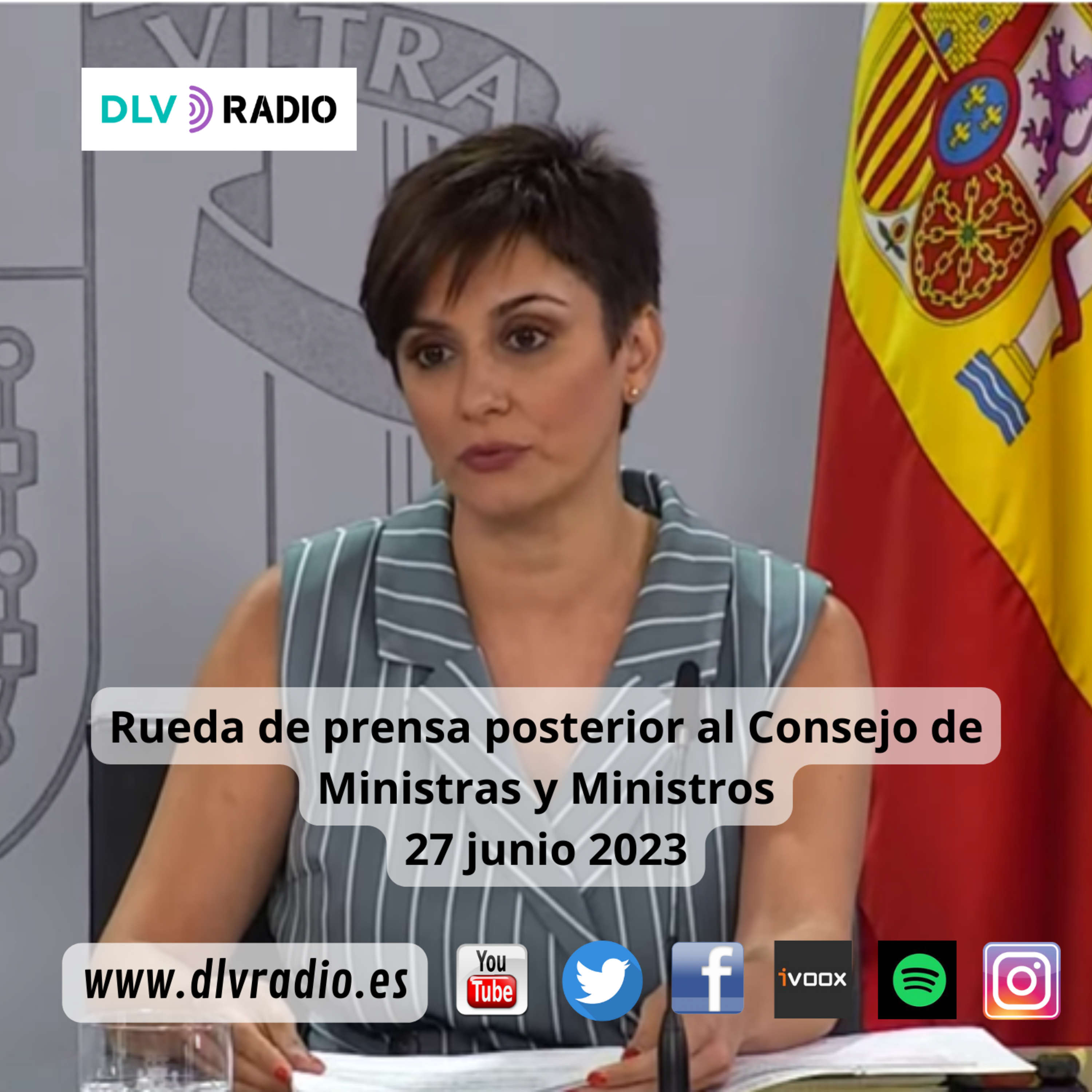 Rueda de prensa posterior al Consejo de Ministras y Ministros, 27 junio 2023