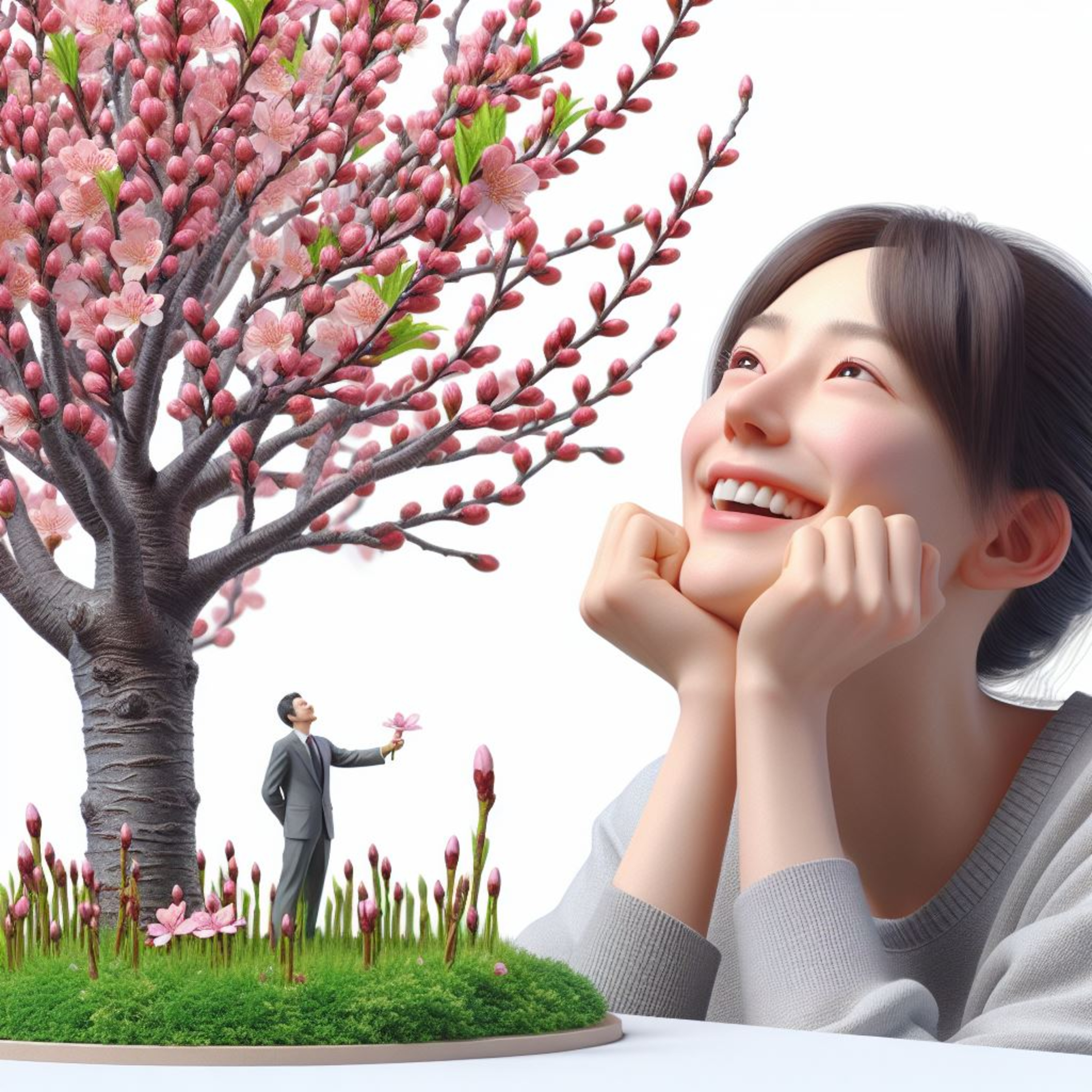 桜の開花が遅いと嘆いてた人への提言 その2かてい？