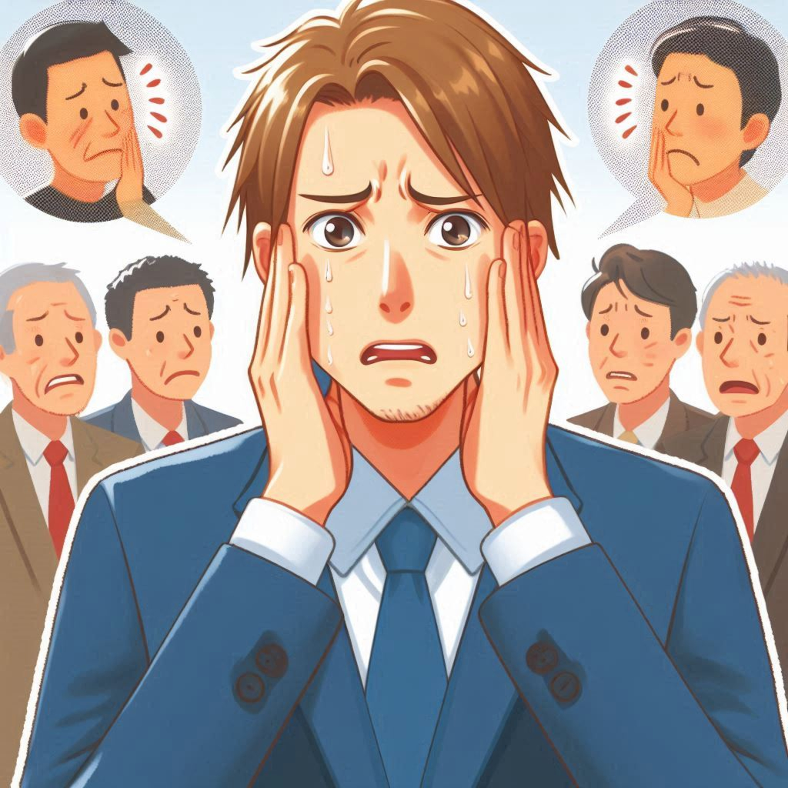 人間関係でいやな思いをする割合と安心