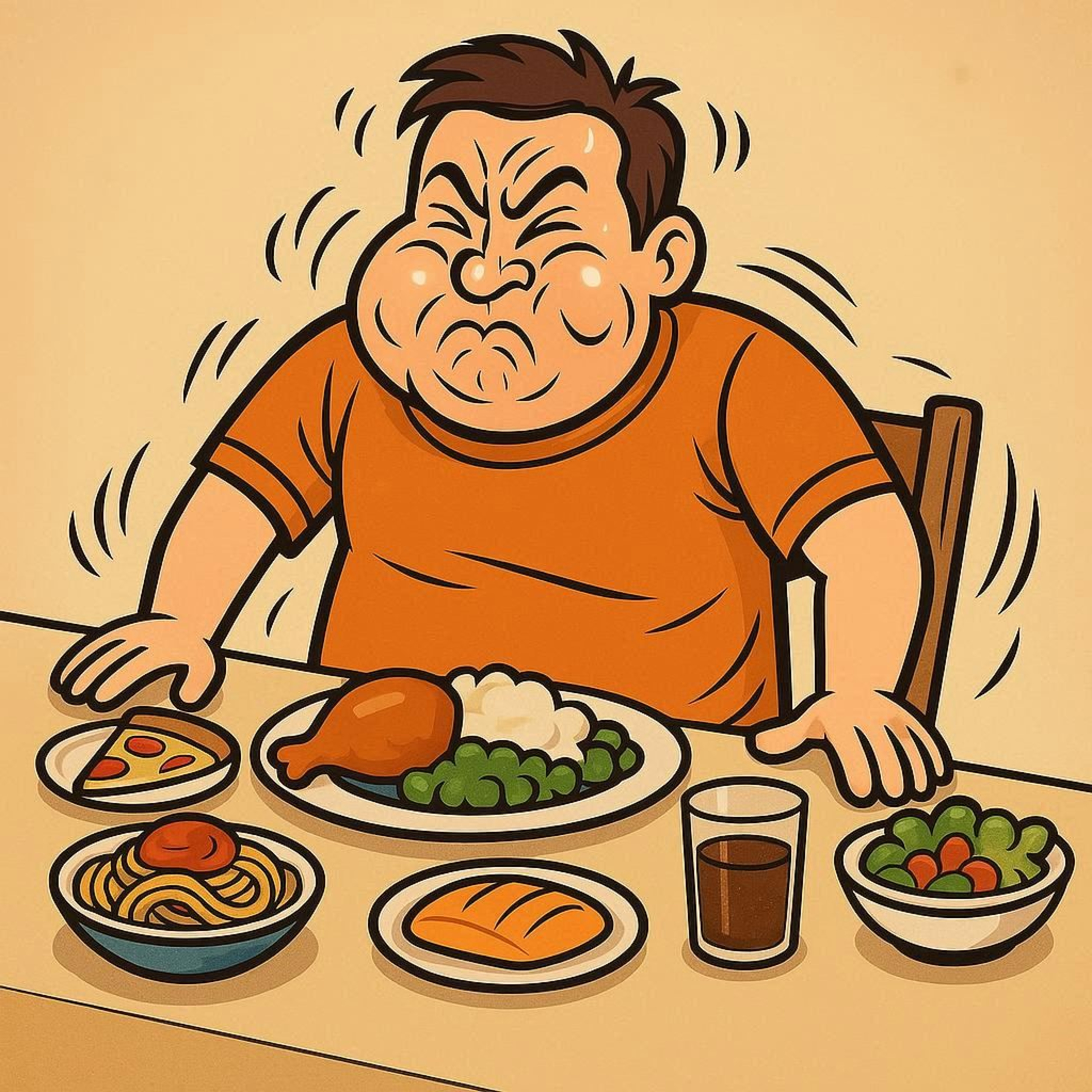食べ始めのドカ食いを防ぐ