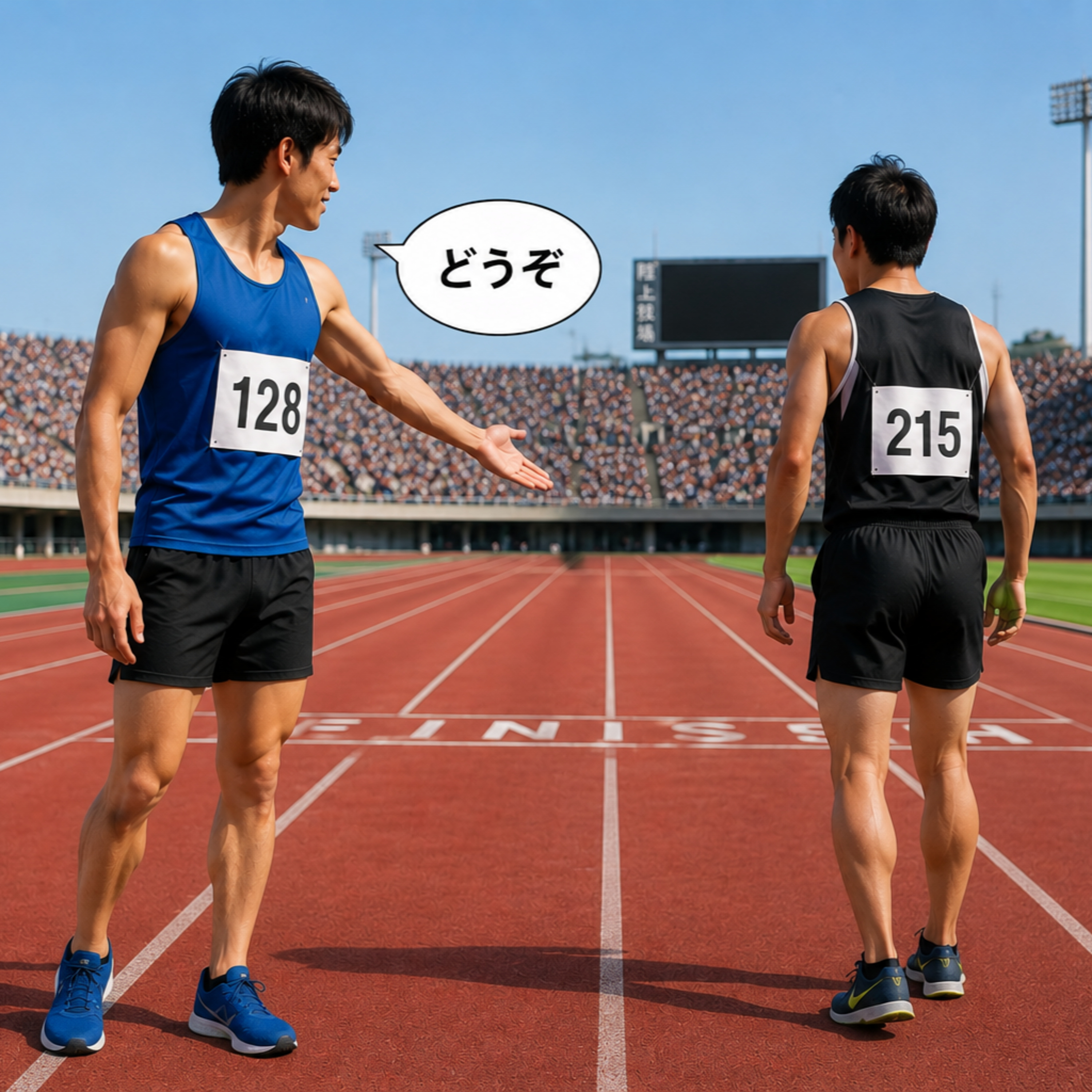 相手に勝たせる 勝ちを譲る