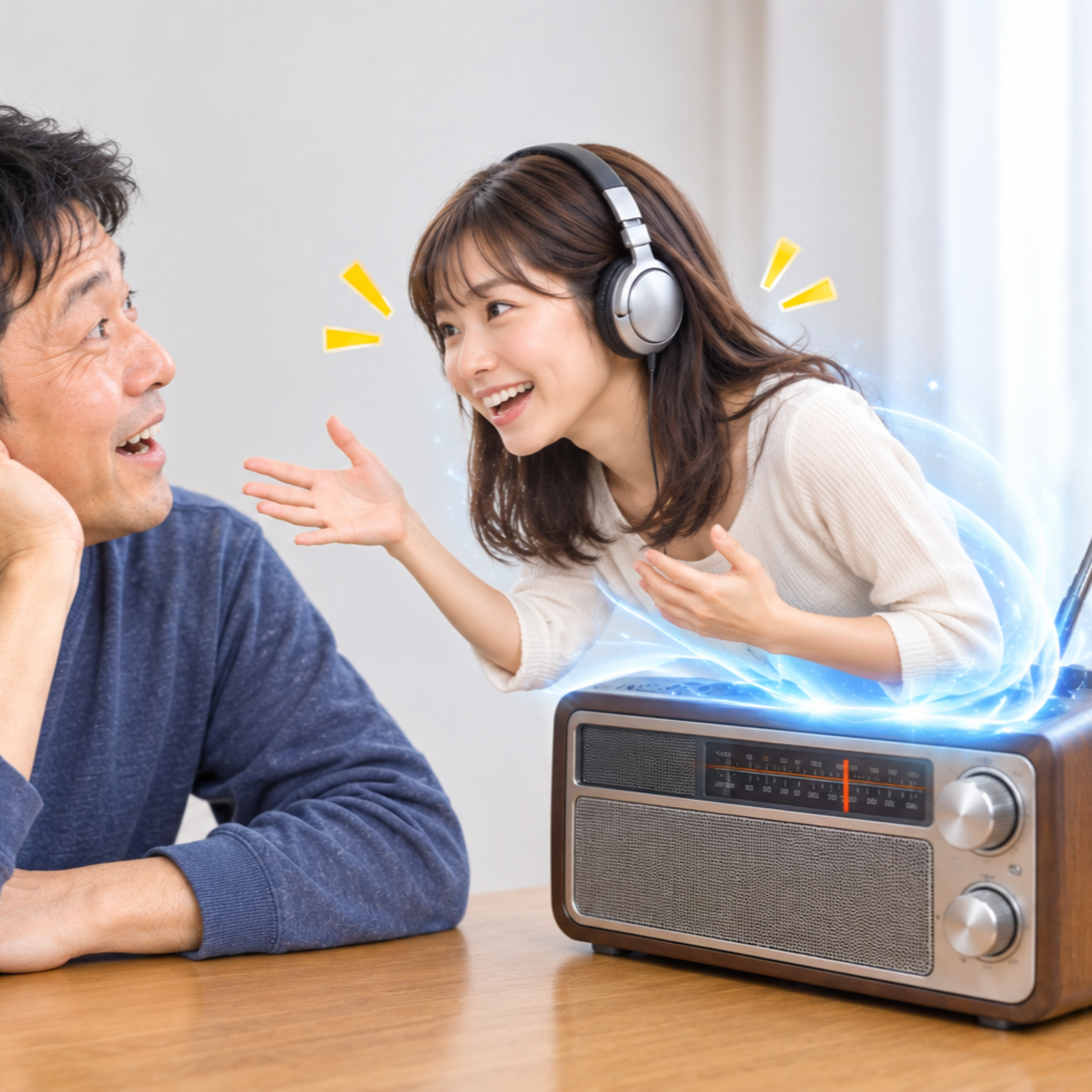 ラジオ人生相談が人気？ その理由1
