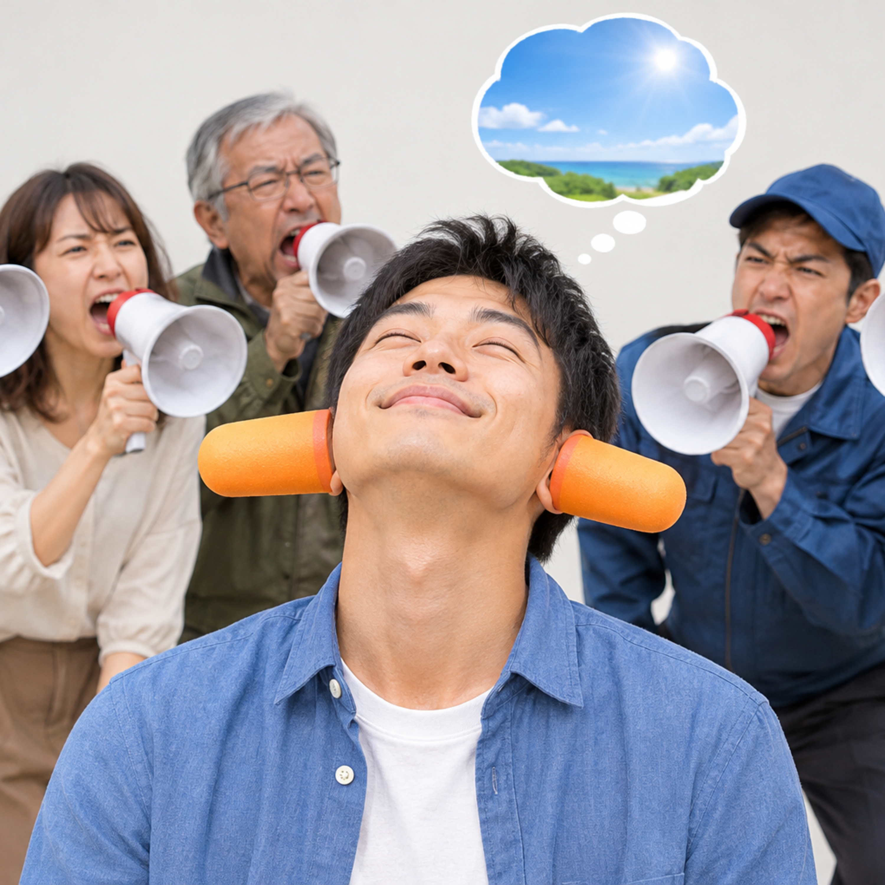 自己満で上等→言われても平気、へ