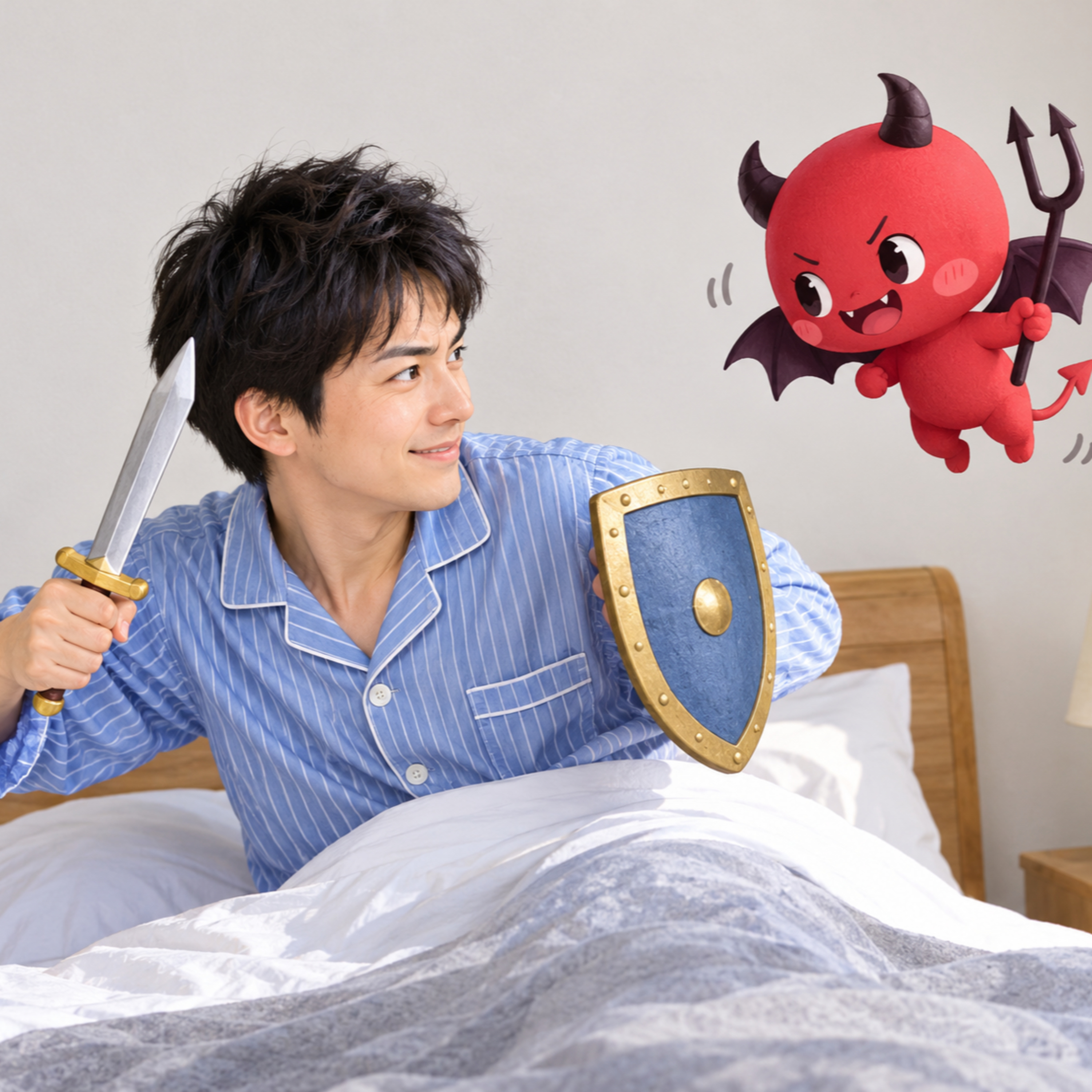 朝起きる時の嫌悪の正体がわかれば 対策し易い